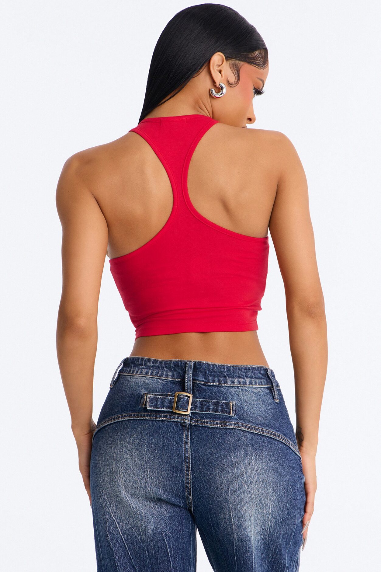 Bigger In Texas Tank Top - Red