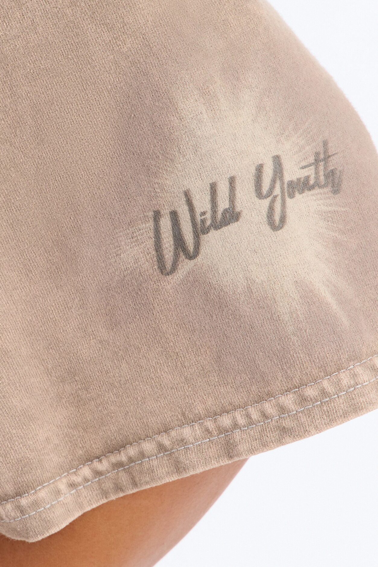 Lights From Above Washed Tee - Brown