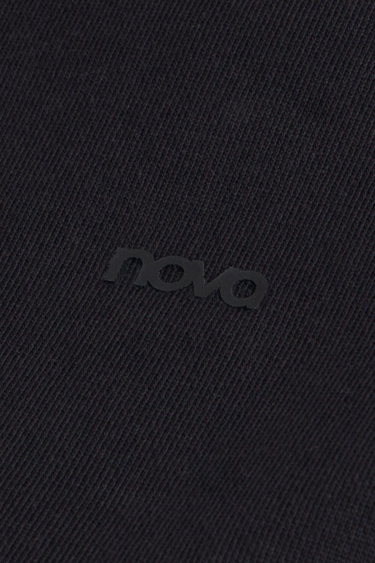 Libby Crew Neck Fleece Sweatshirt - Black