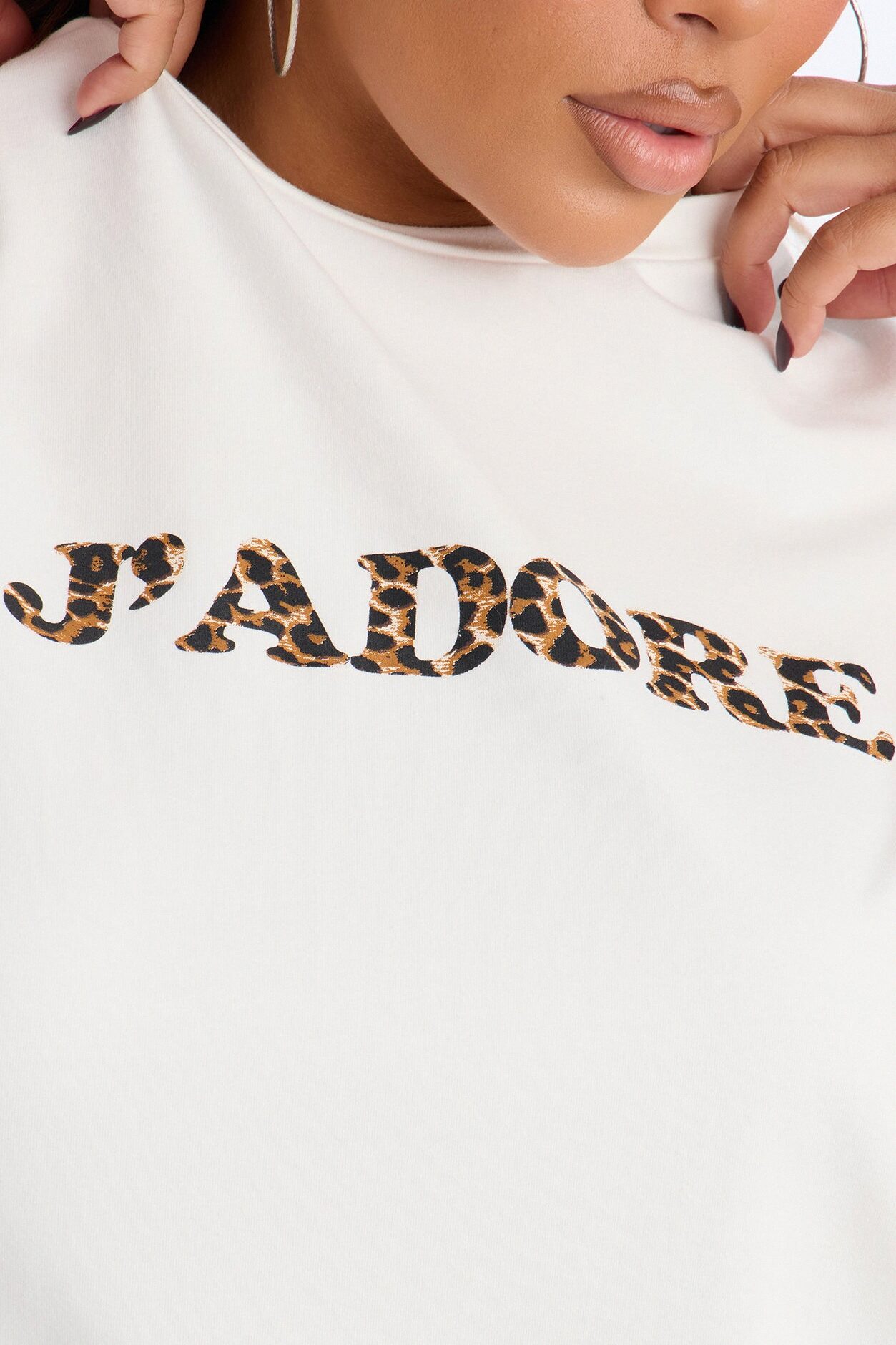 J'Adore Leopard Biker Short Set - Leopard