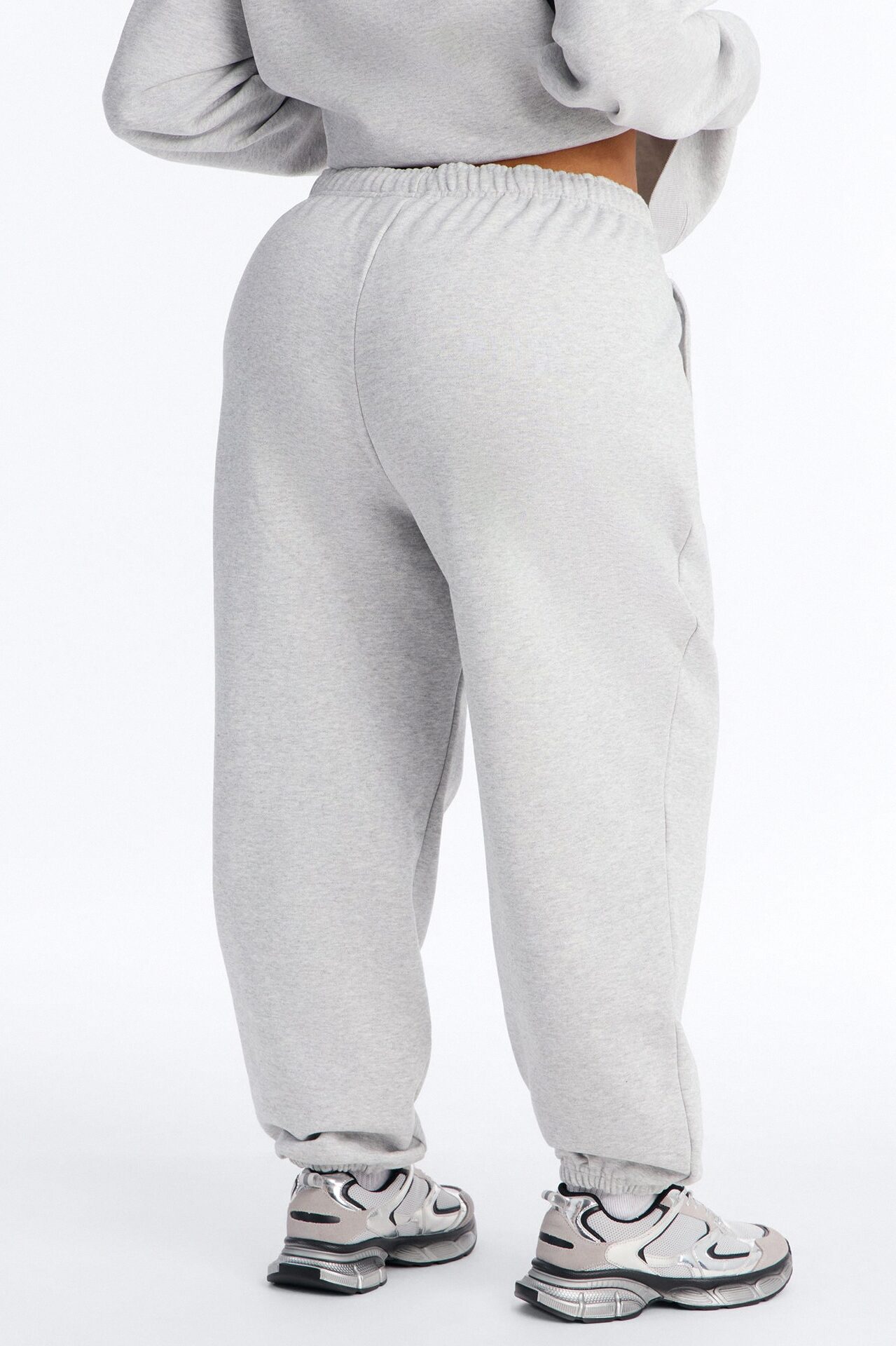 Libby Fleece Jogger Sweatpant - Heather Grey