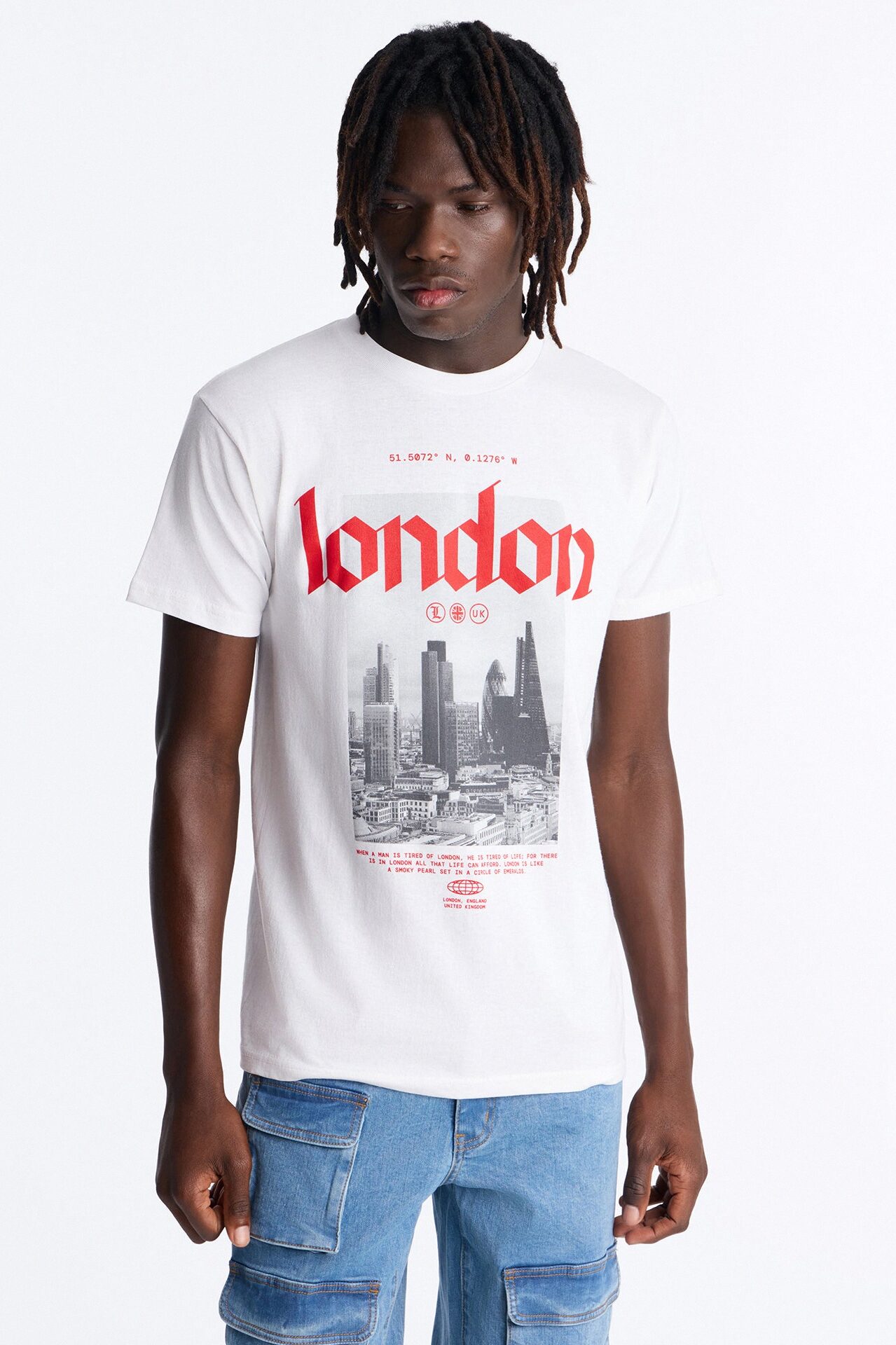 London Short Sleeve Tee - White