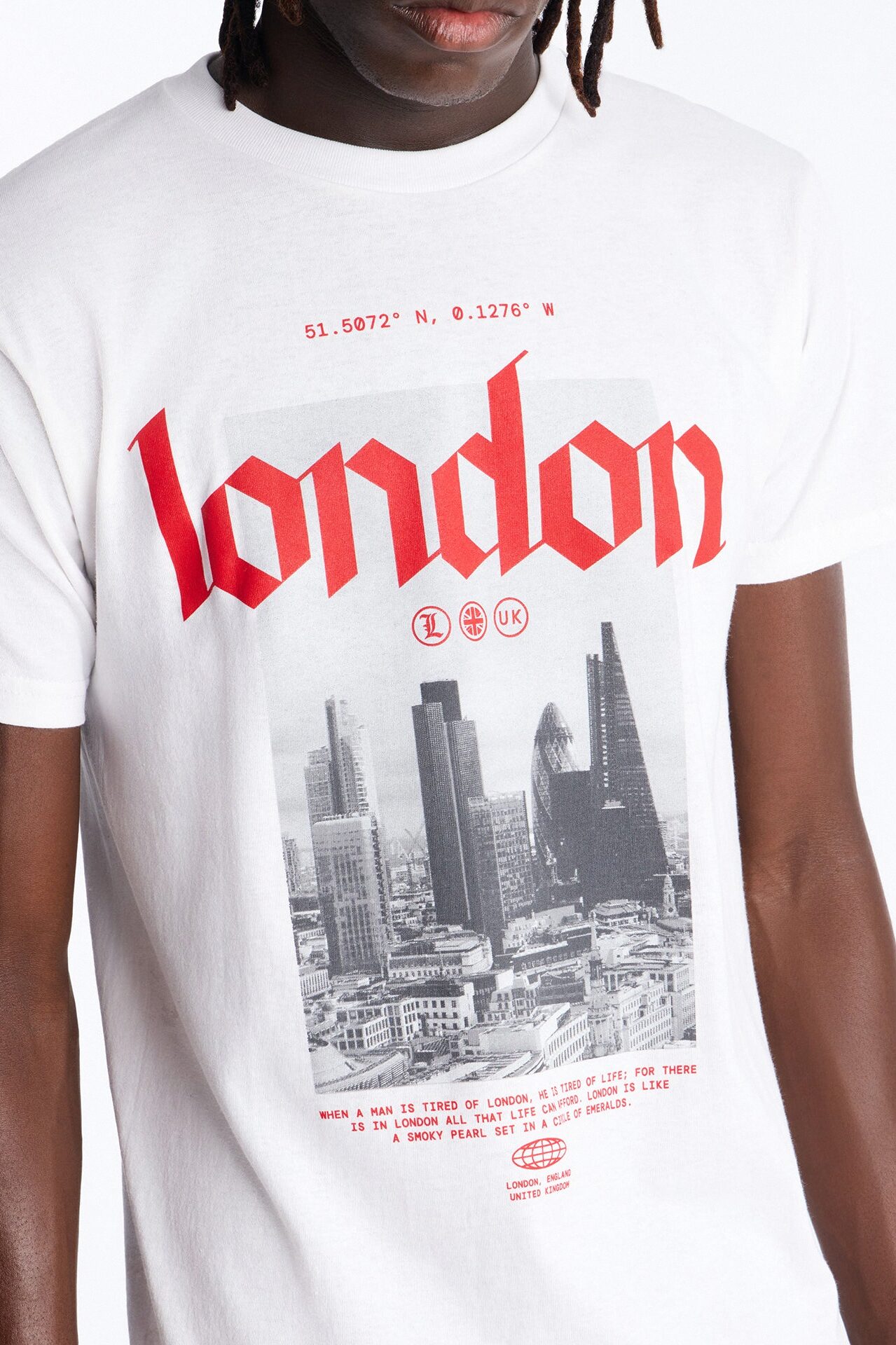 London Short Sleeve Tee - White