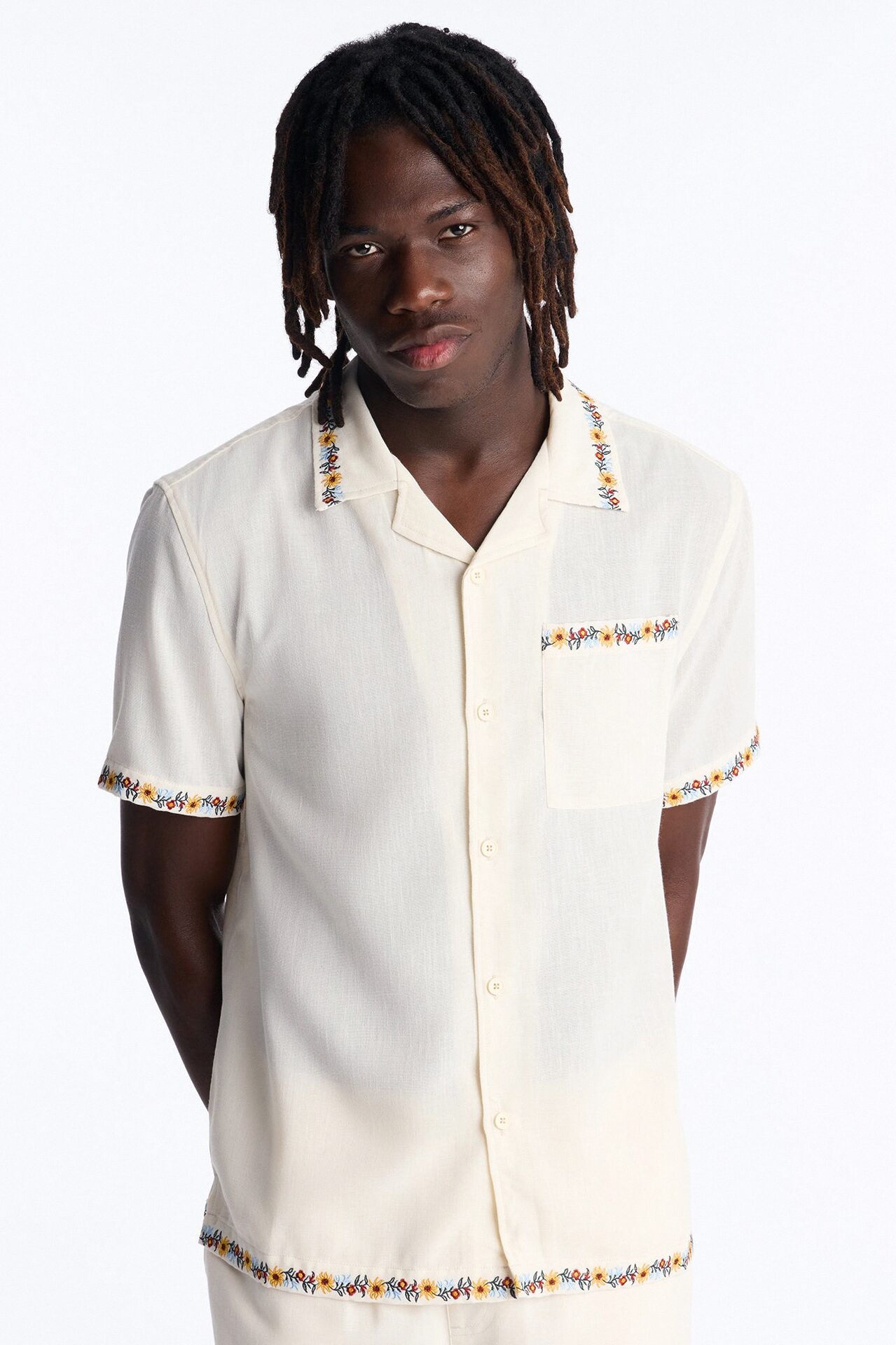 A Life In Balance Button Up Shirt - White