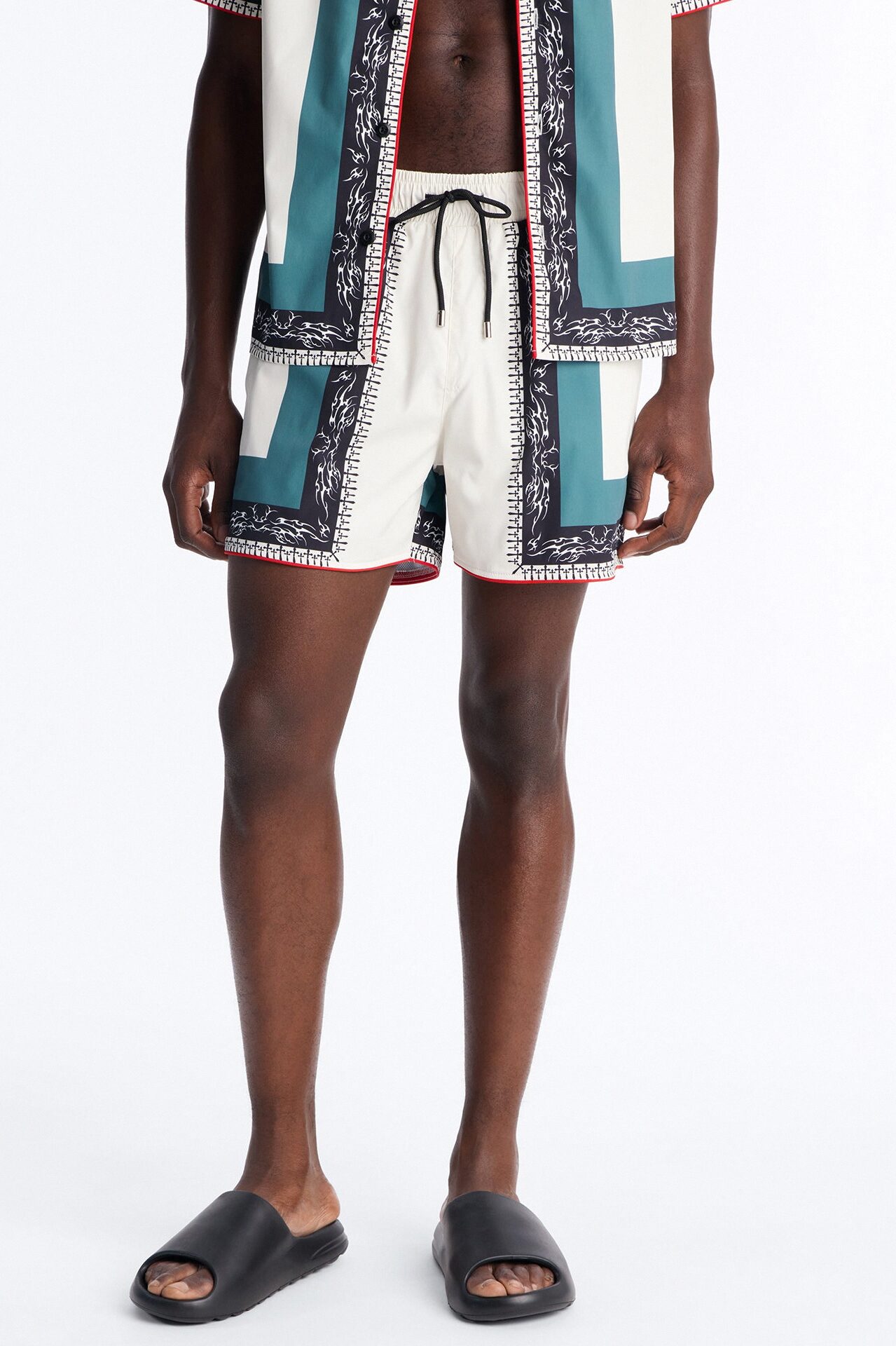 Vista Mare Swim Trunk 4″ - Multi Color