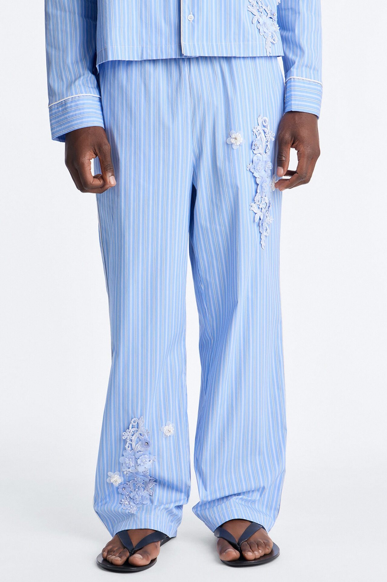Baggy Field Notes Pant - Blue/combo