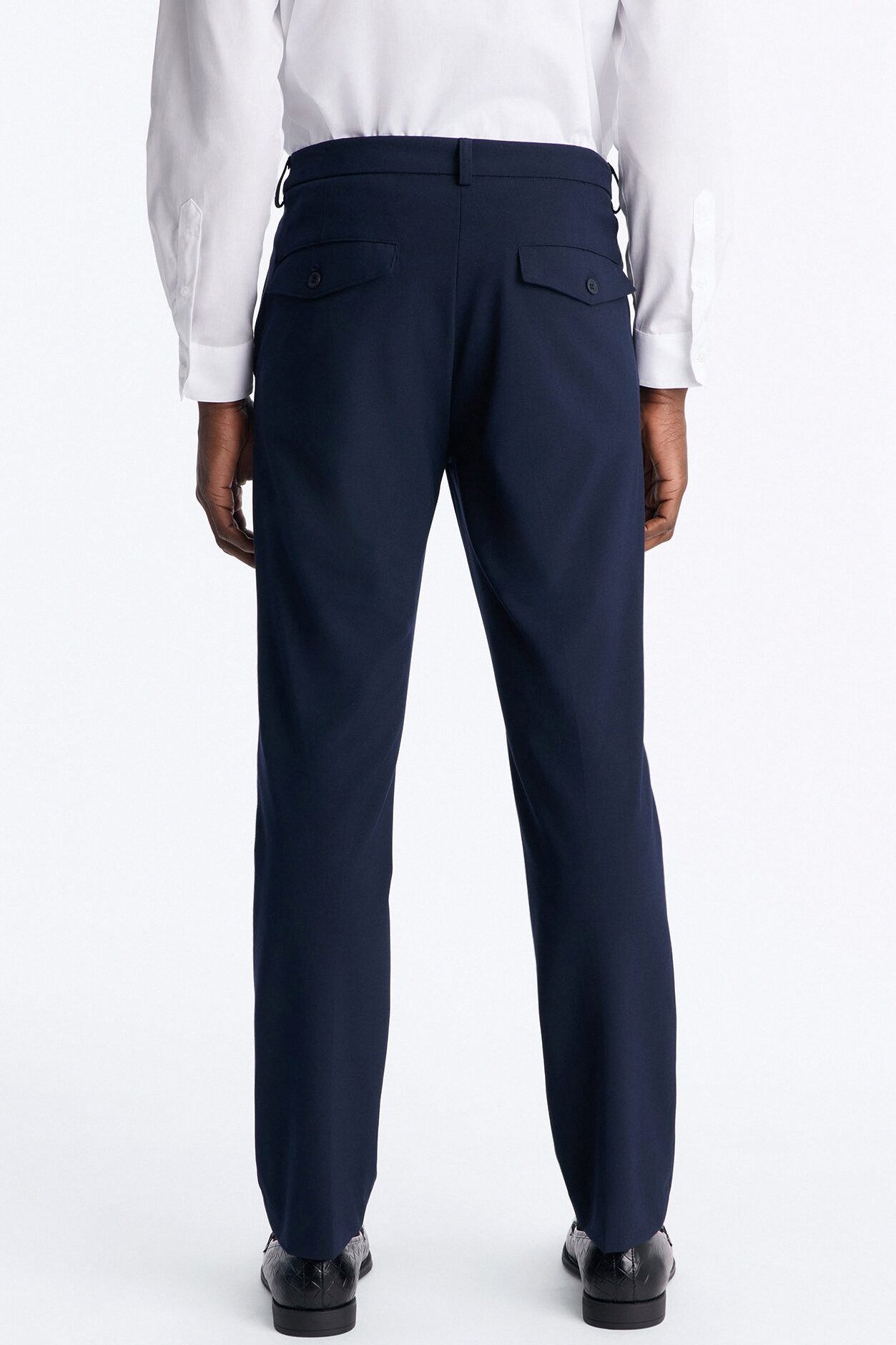 Windsor Luxe Slim Trouser - Navy