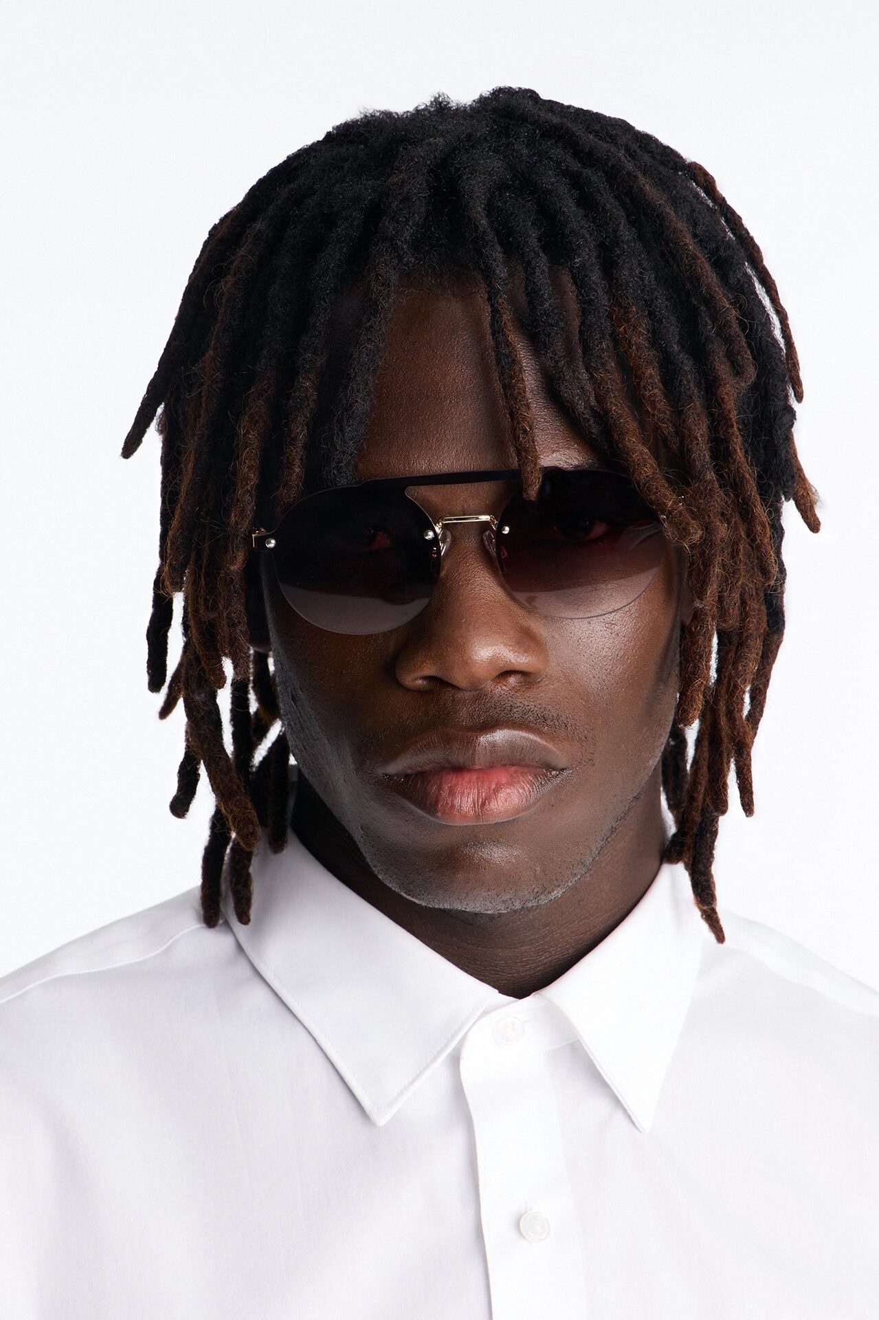 Keep Me Noted Sunglasses - Gold/Brown