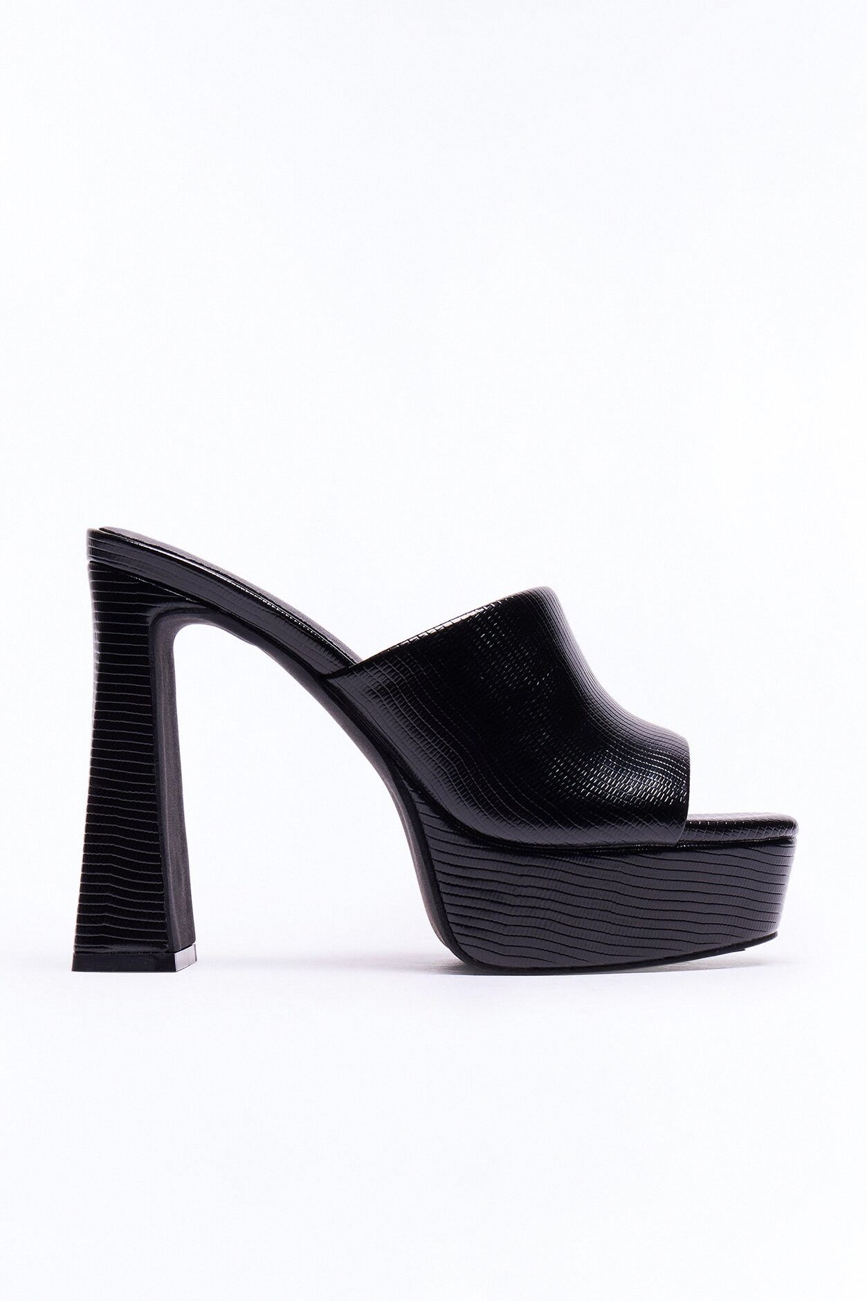 Calista Ultra Platform Heels - Black