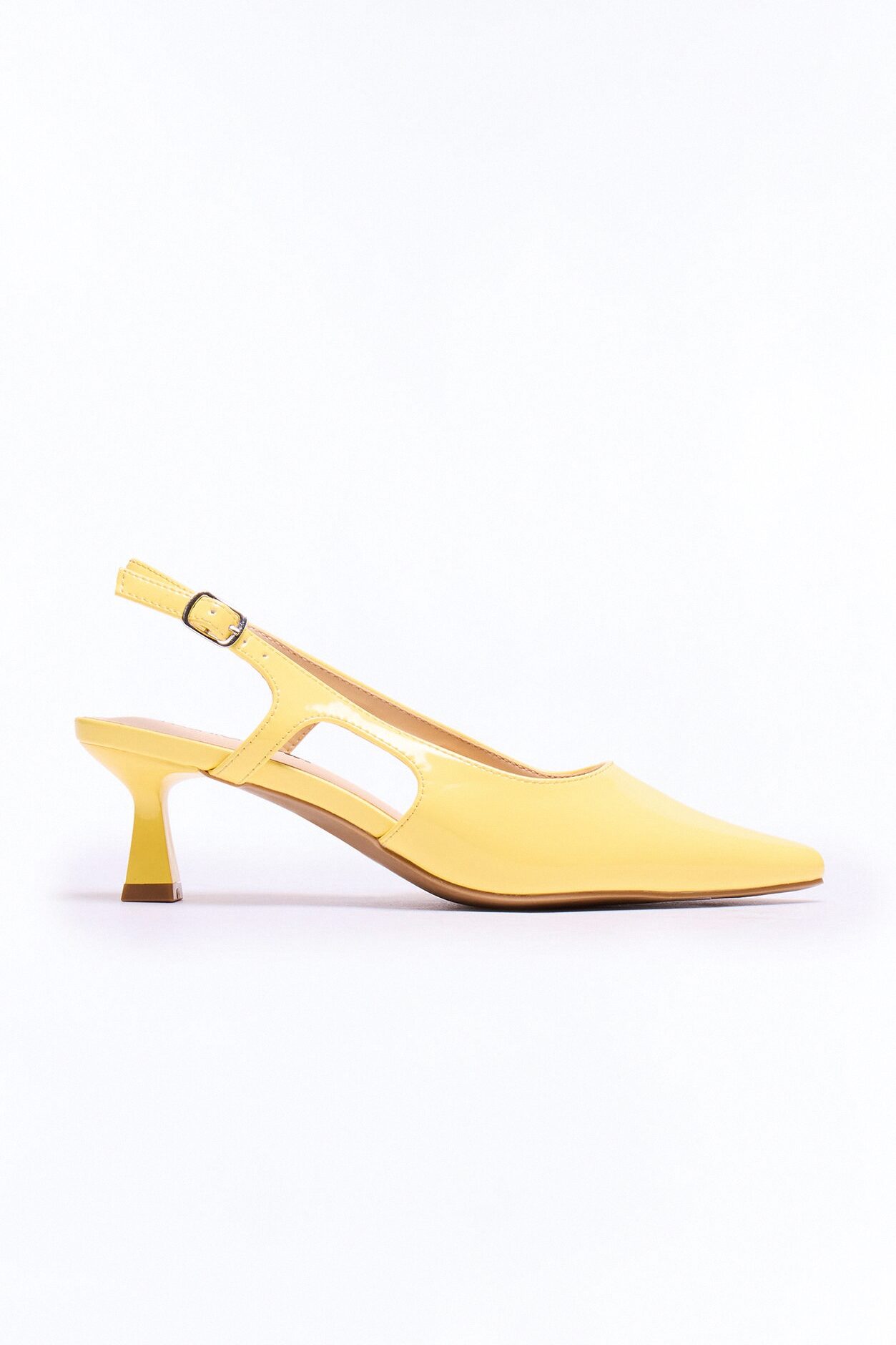 Alena Slingback Pumps - Yellow