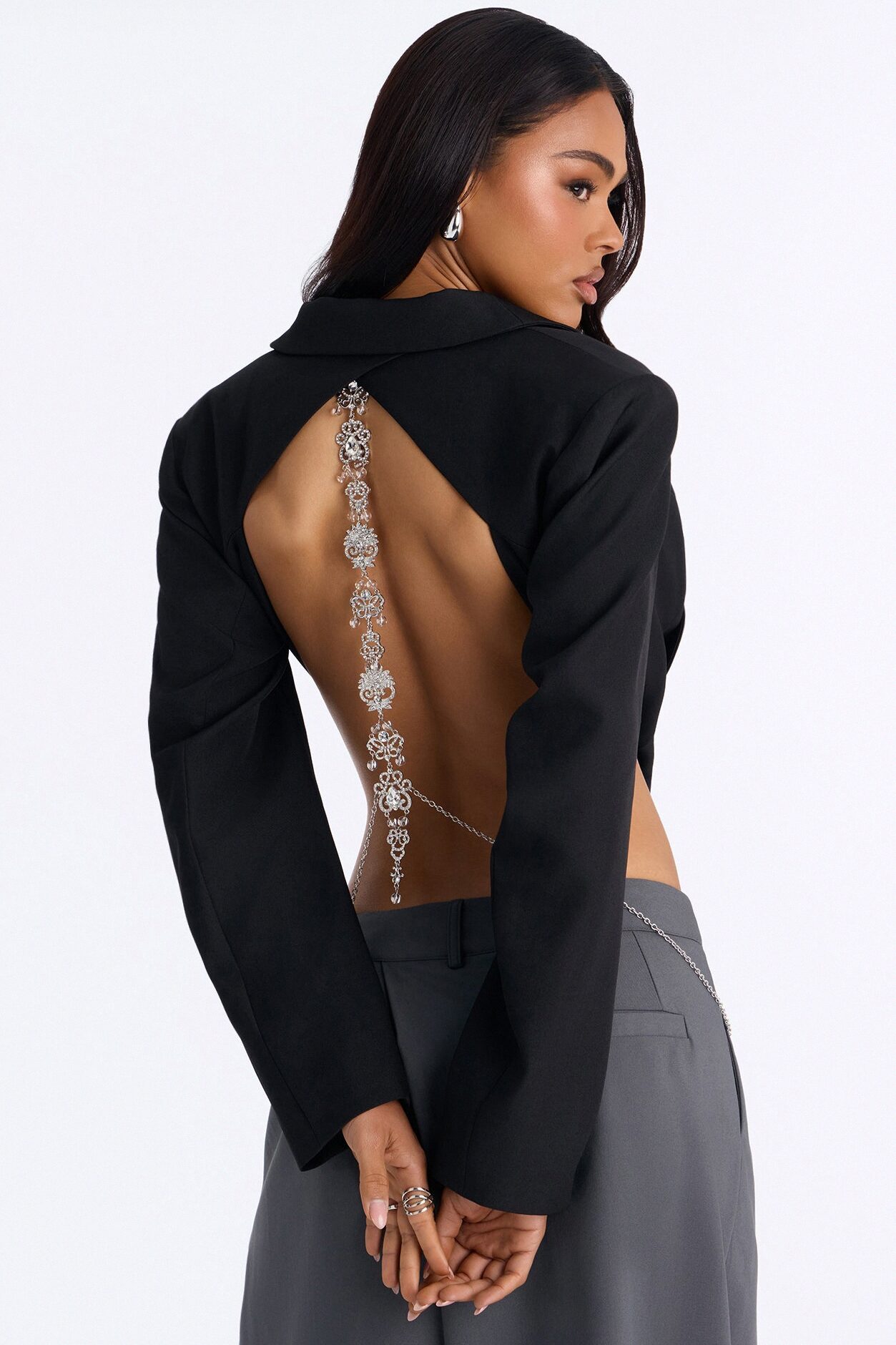 Teasing You Back Chain - Silver
