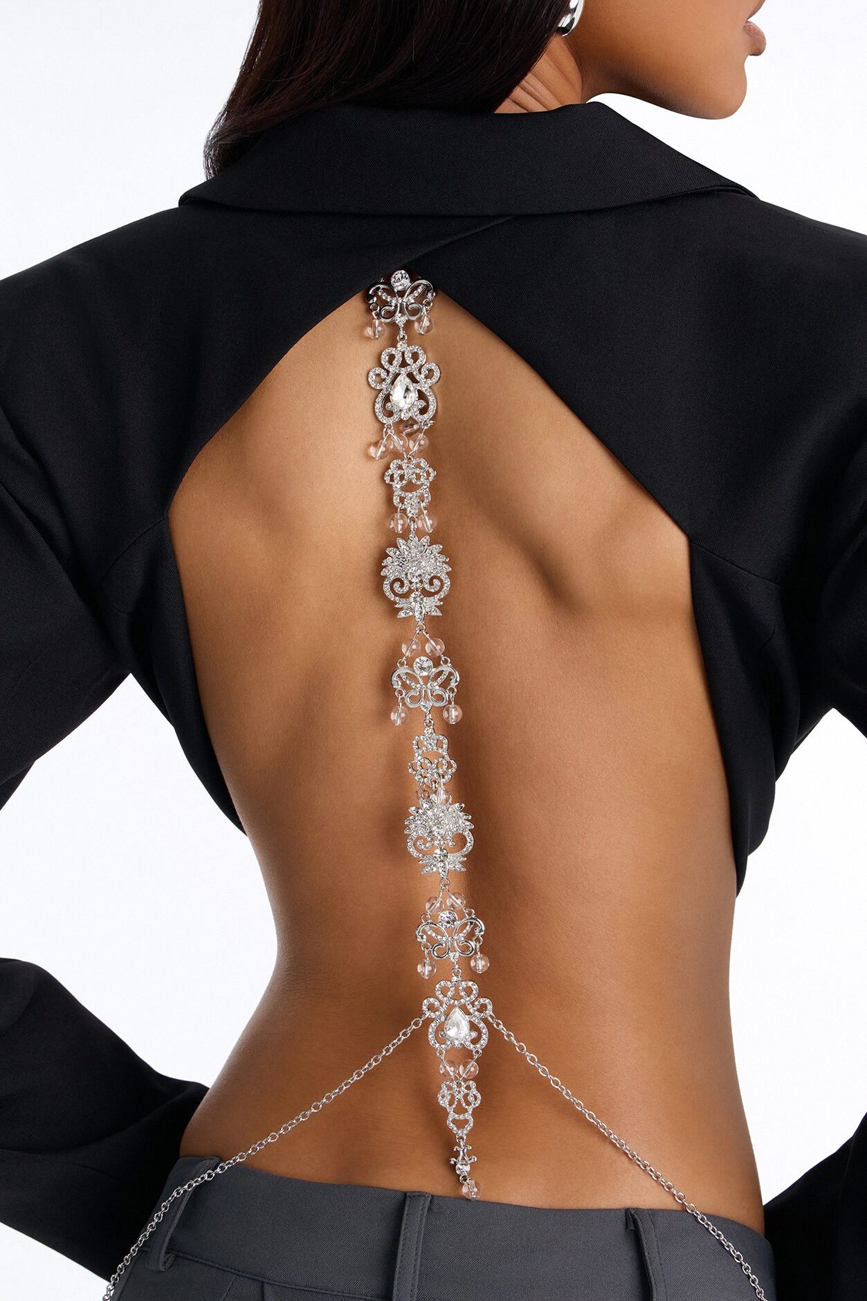 Teasing You Back Chain - Silver