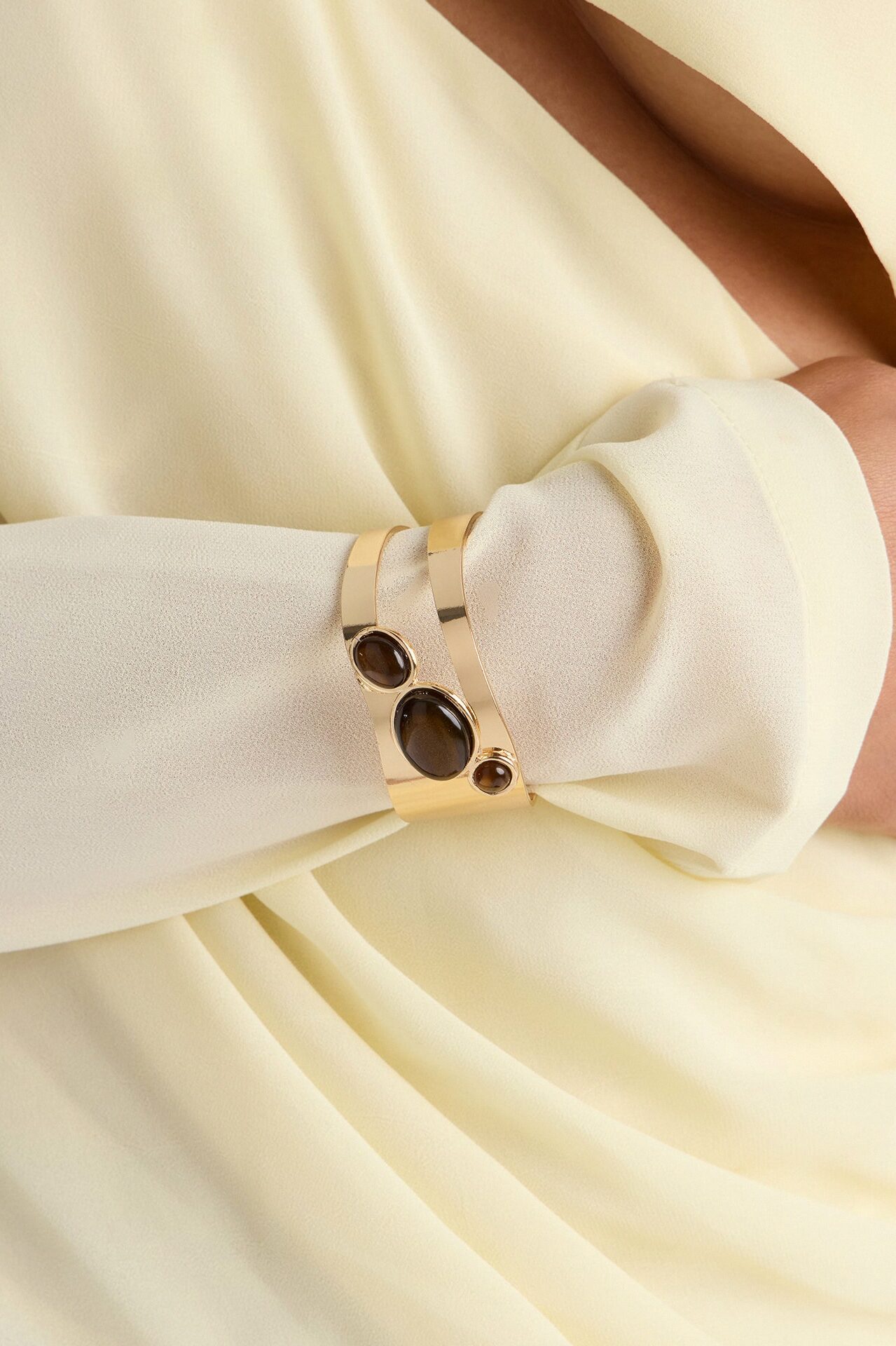 Laguna Bracelet - Gold/Brown