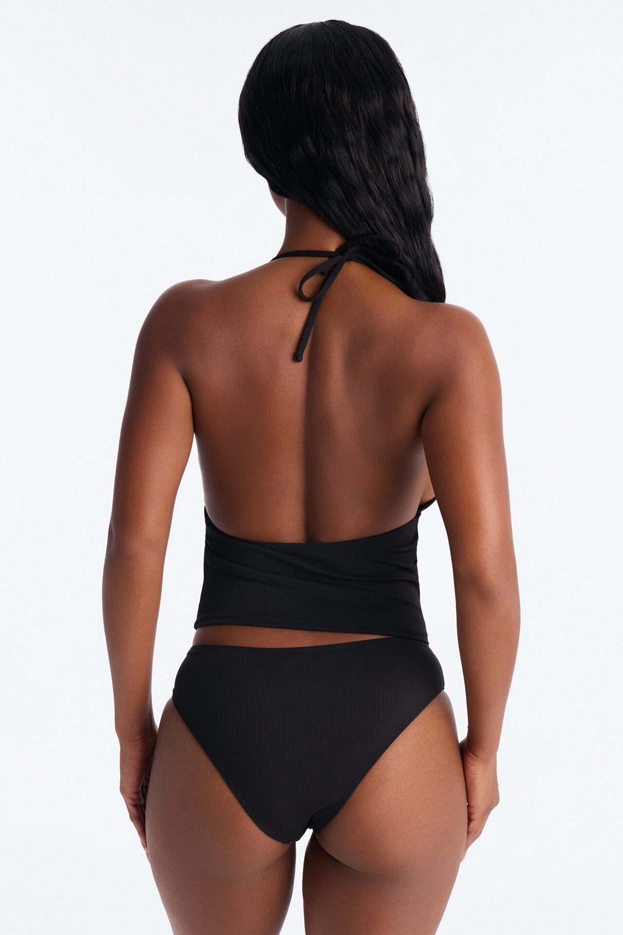 Fiona 2 Piece Tankini - Black