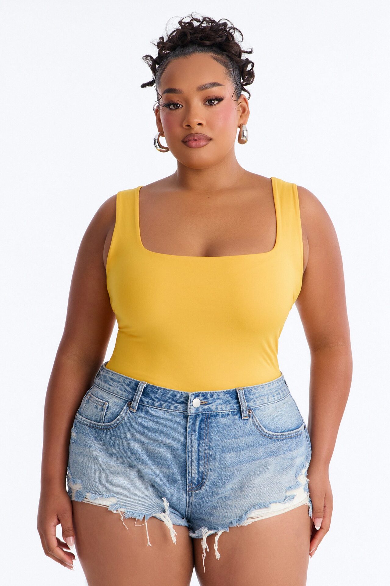 Thalia Tank Top - Orange