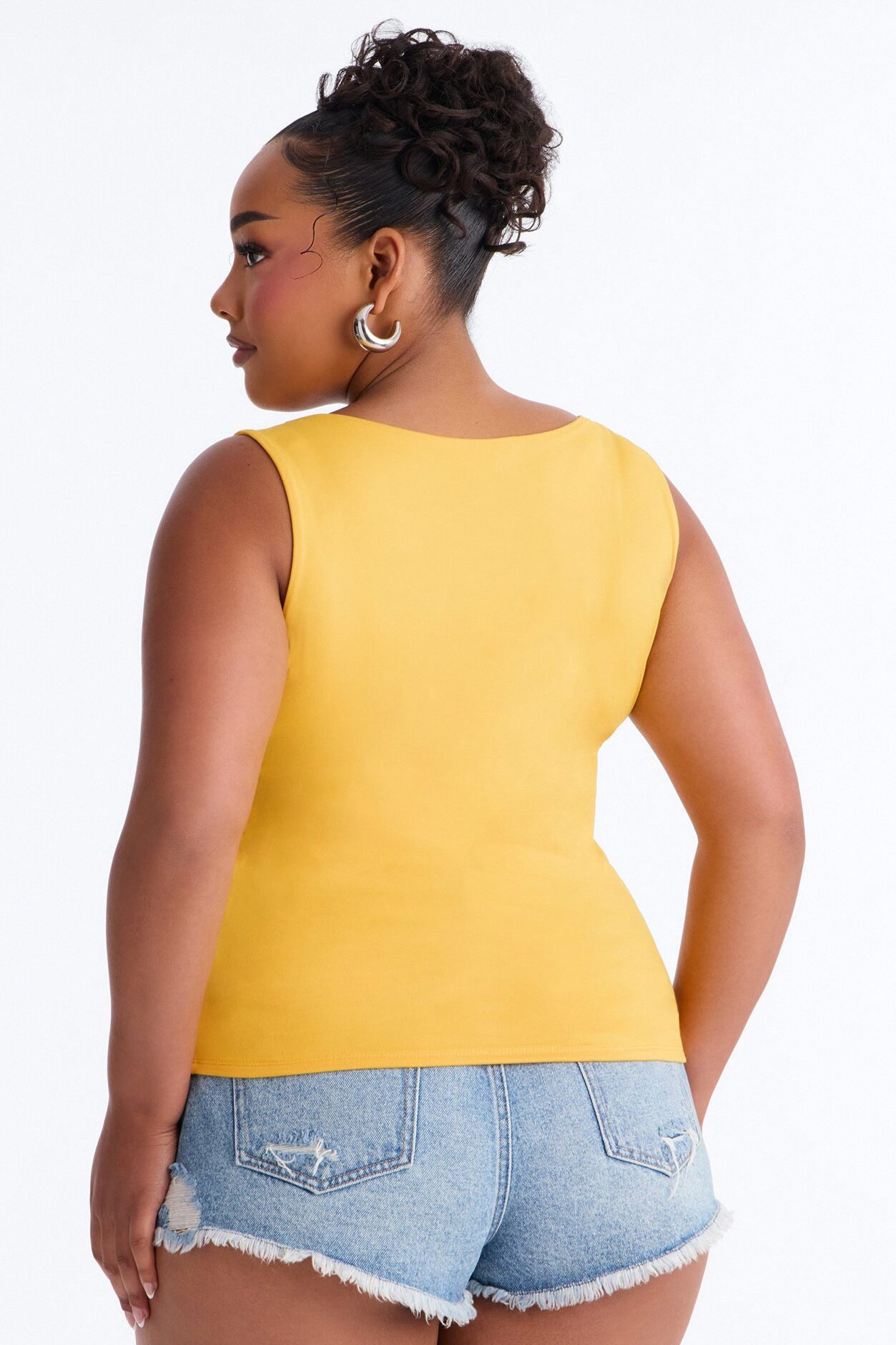Thalia Tank Top - Orange