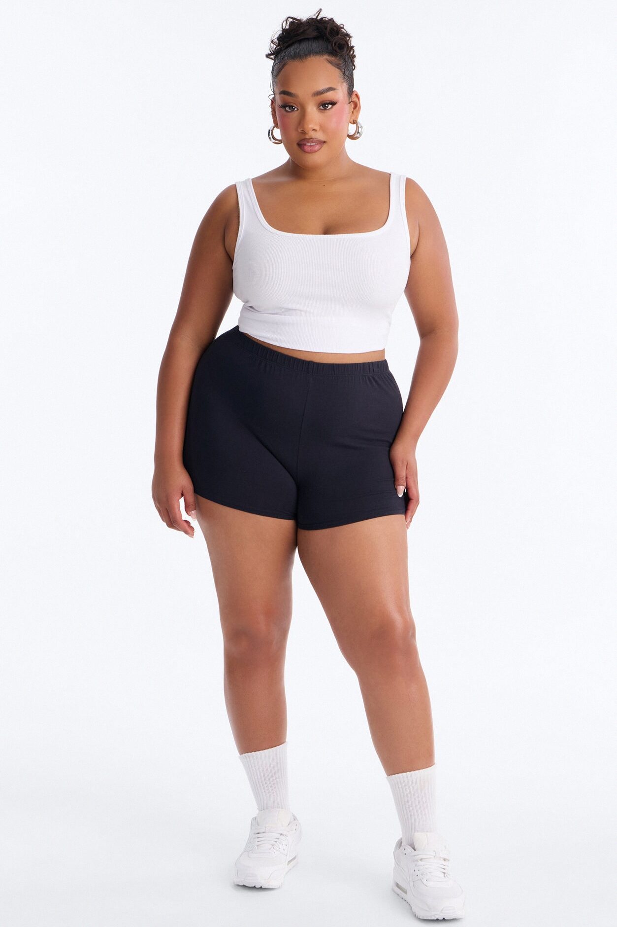 Plain Jane Mini Shorts - Midnight Navy