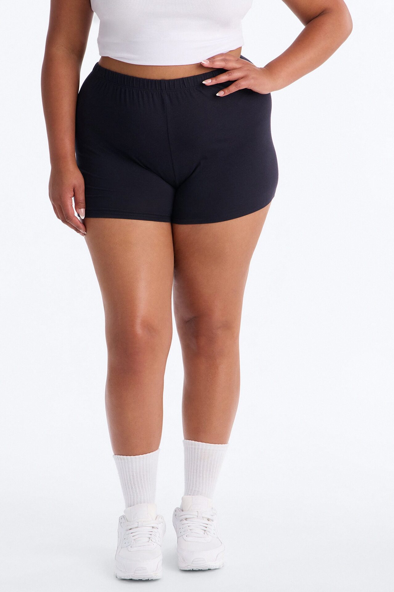 Plain Jane Mini Shorts - Midnight Navy