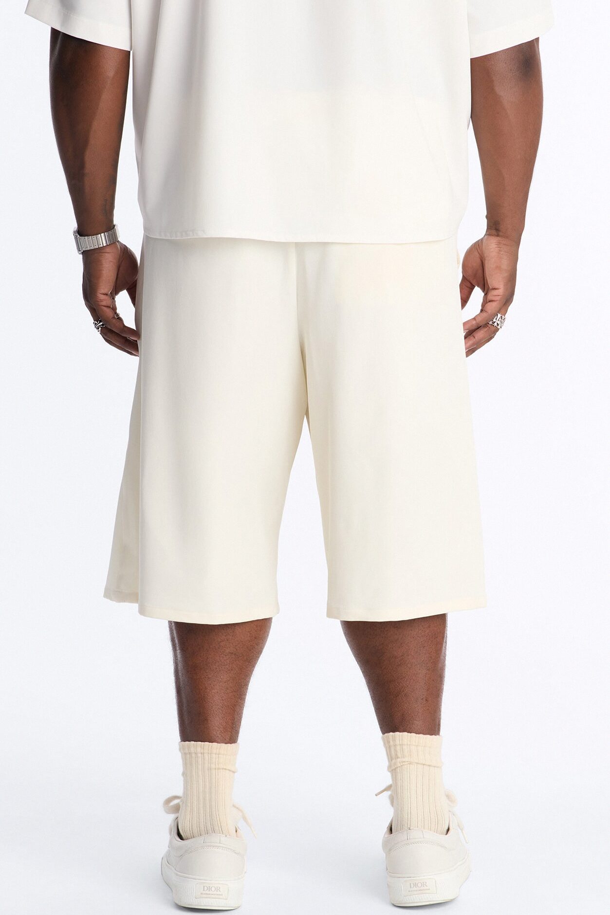 Vanderbilt Gurkha Baggy Trouser Short - Cream
