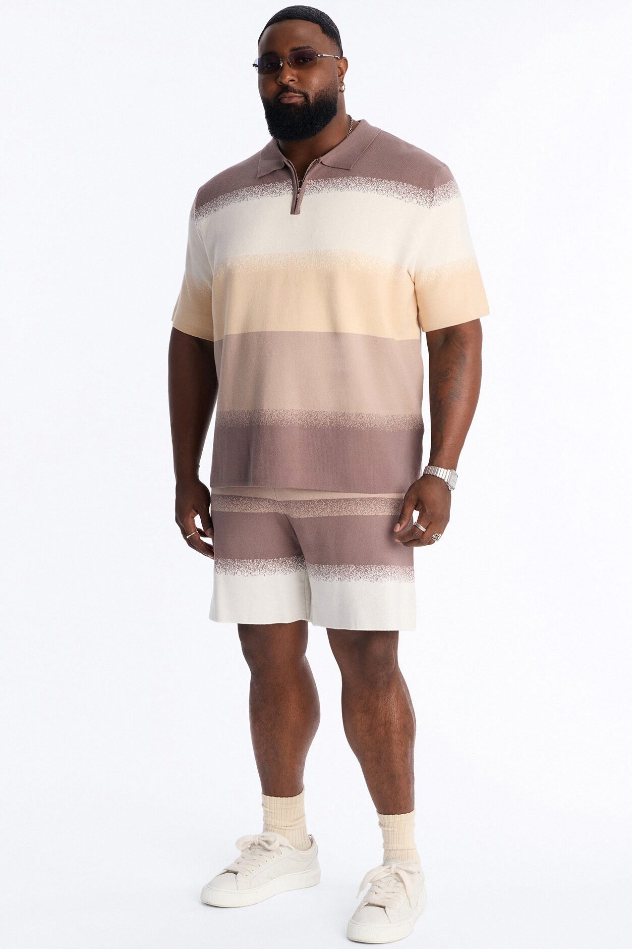 Mojave Dusk Relaxed Short - Brown/combo