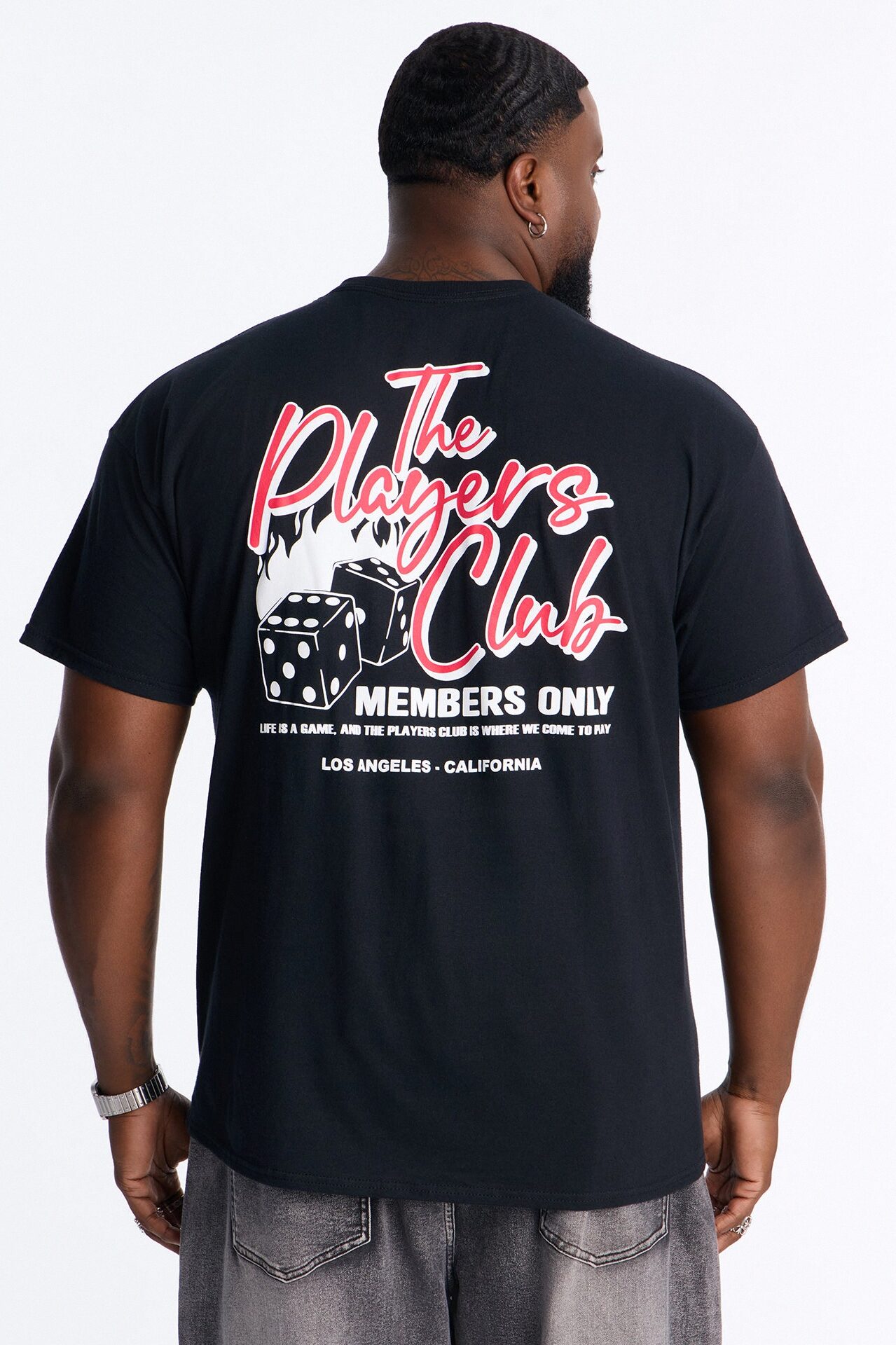 Life Is A Game Short Sleeve Tee - Black
