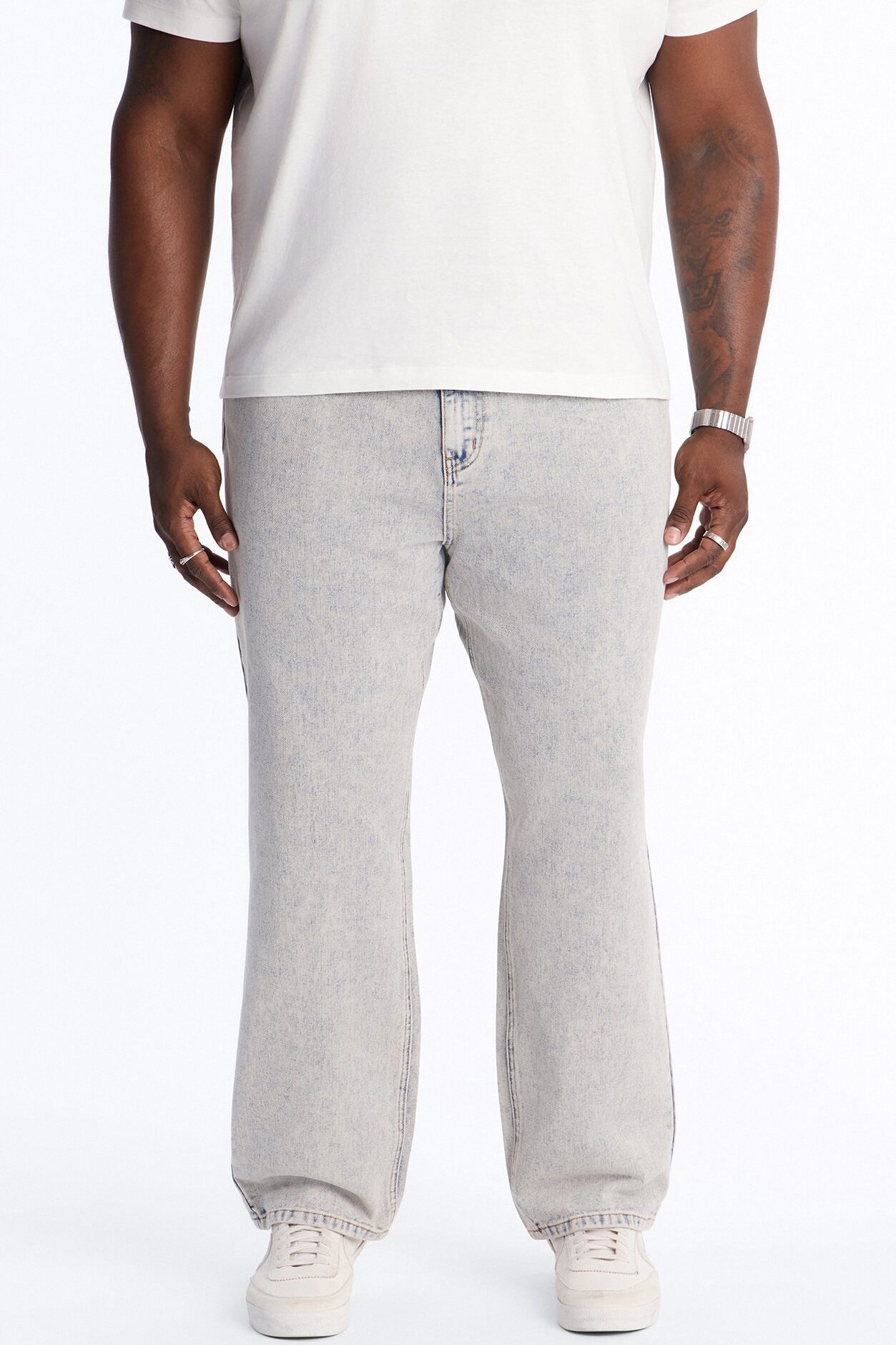 Miracle Wash Straight Jean - LightBlueWash