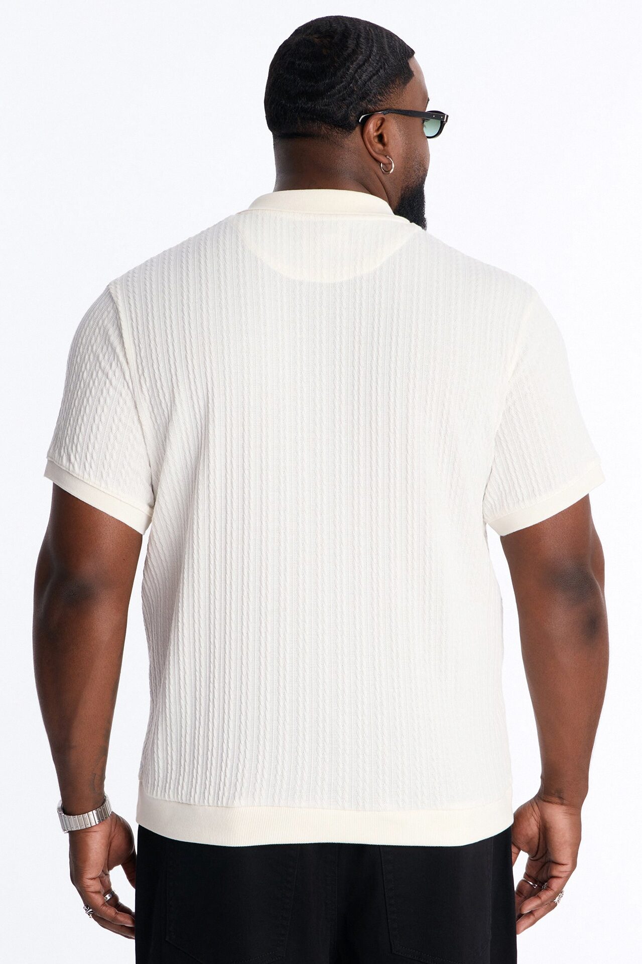 Caddie Short Sleeve Polo - White