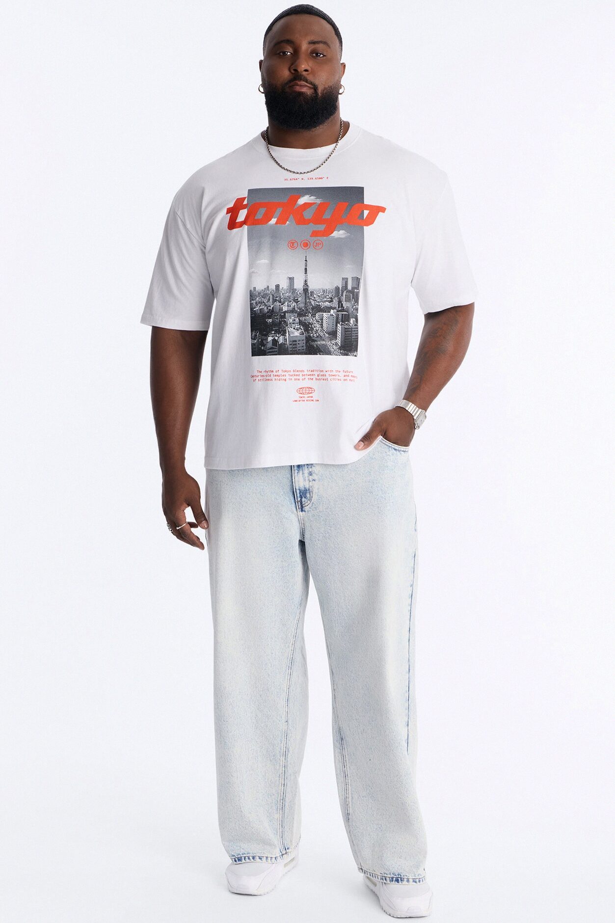Baldwin Baggy Jeans - Light Blue Wash
