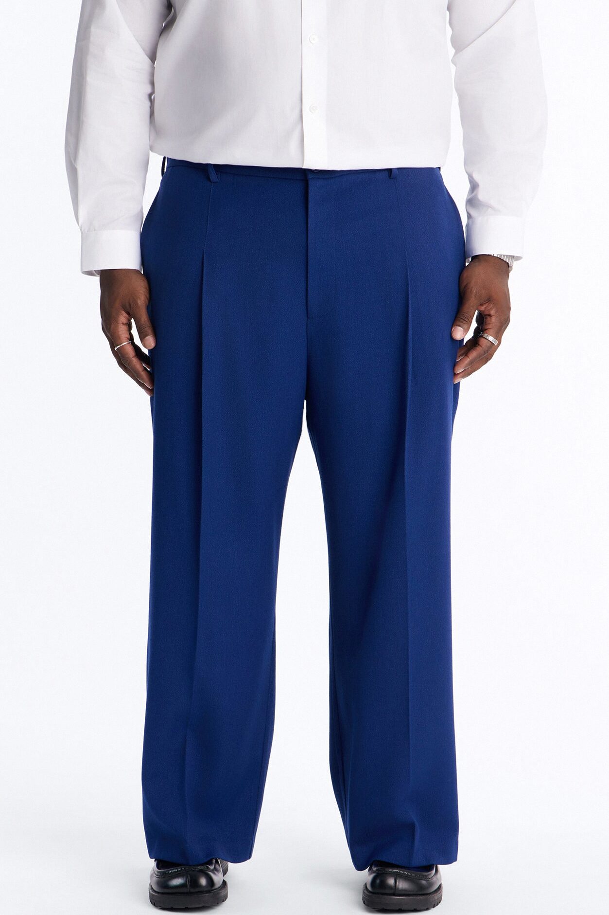 Straight Galaxy Trouser - Navy