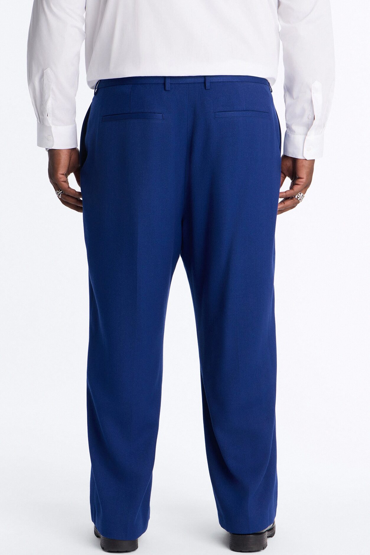 Straight Galaxy Trouser - Navy