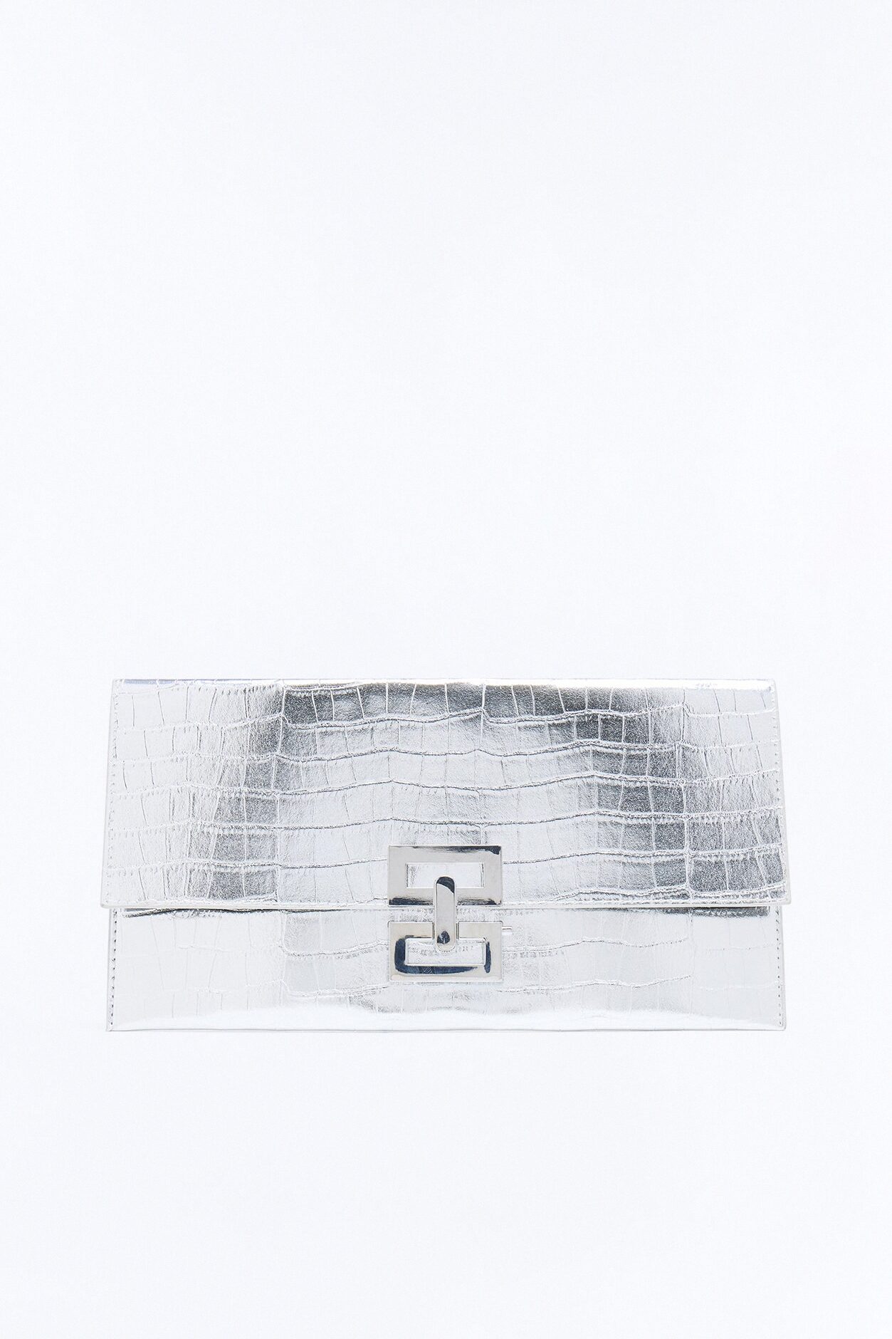 Nicole Clutch - Silver