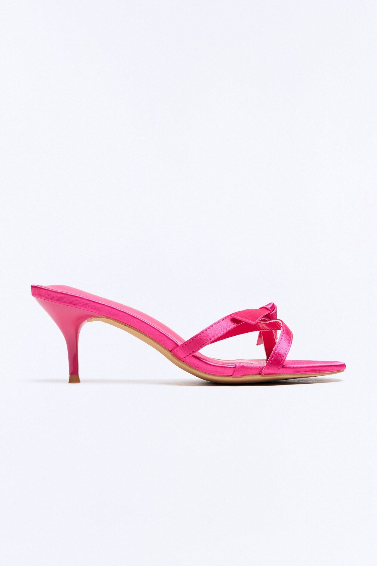 Claran Bow Heels - HotPink