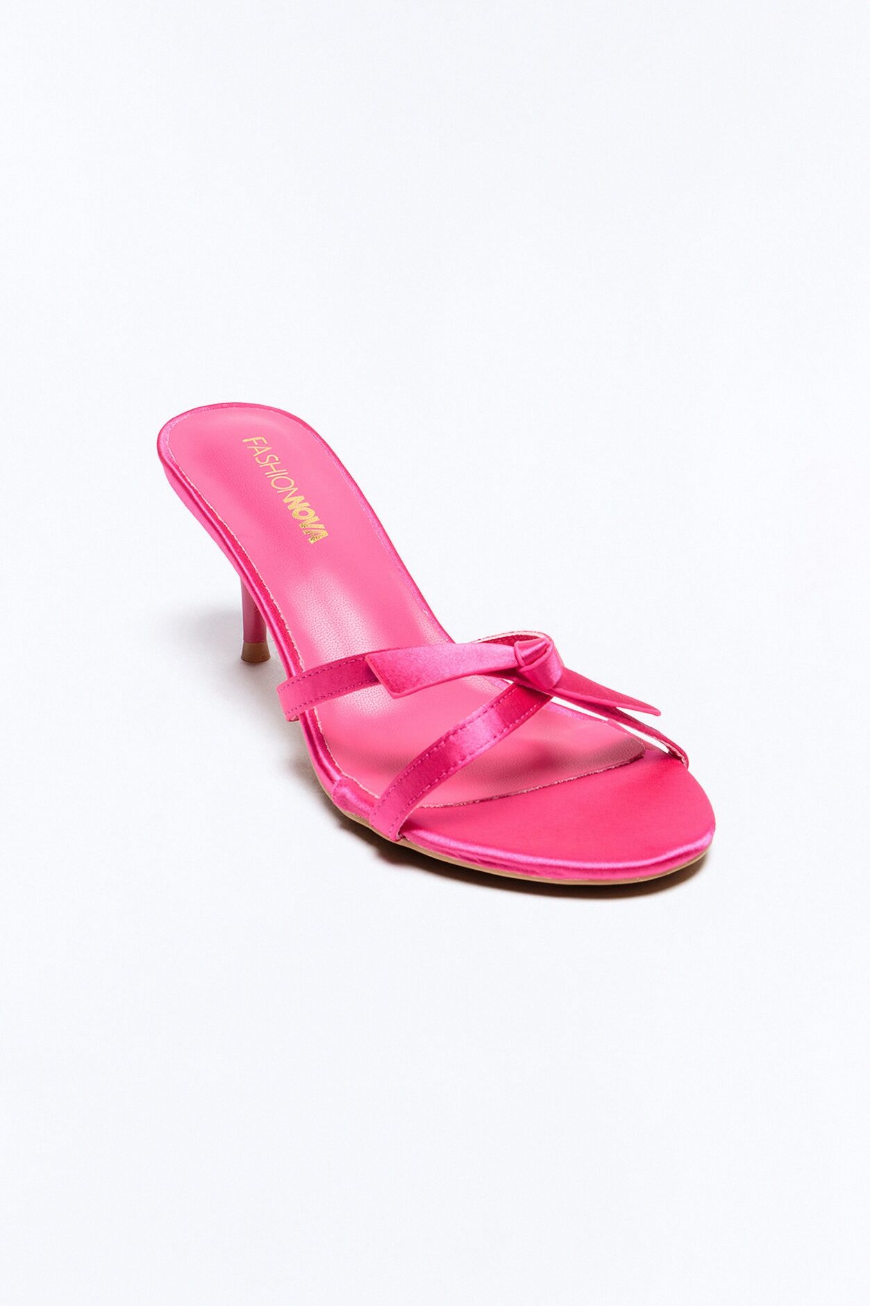 Claran Bow Heels - HotPink