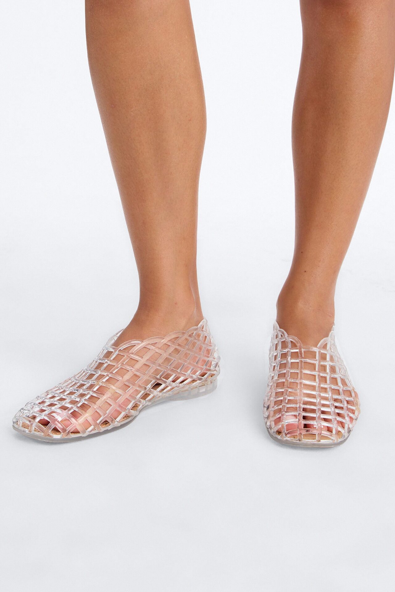 Candy Jelly Flats - Clear
