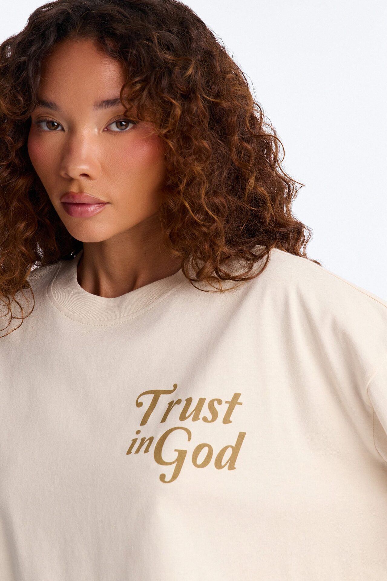 Trust In God Tee - Off White