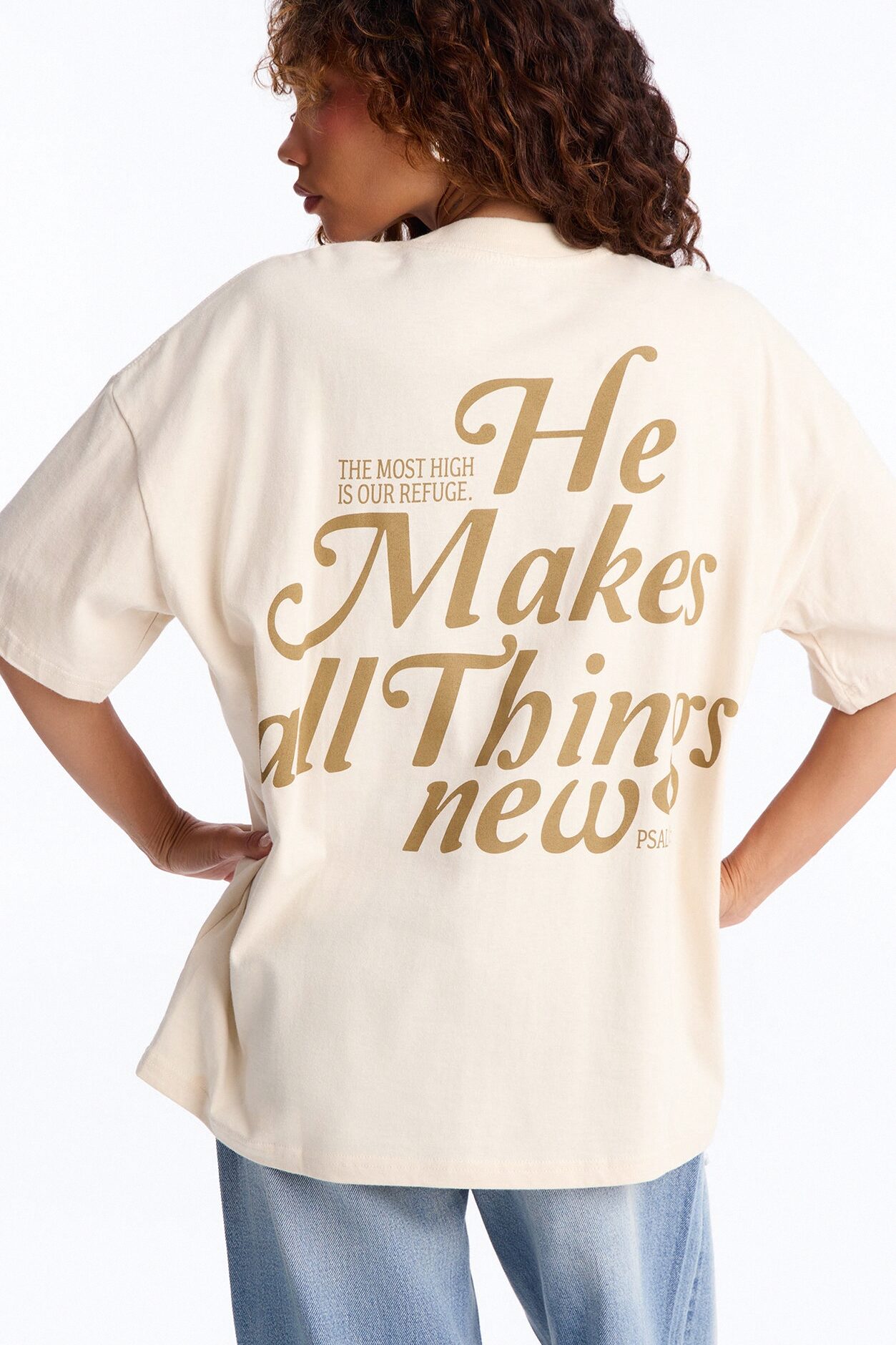 Trust In God Tee - Off White