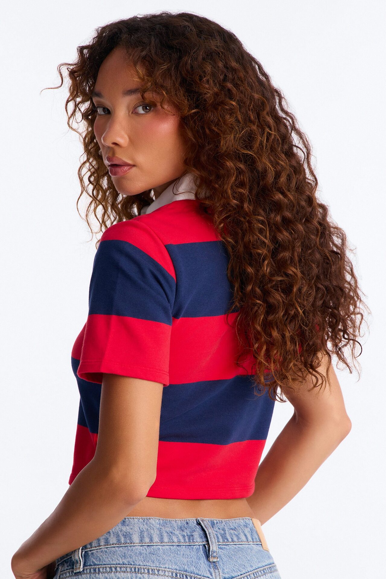 Sporty Era Polo Shirt - Red/combo