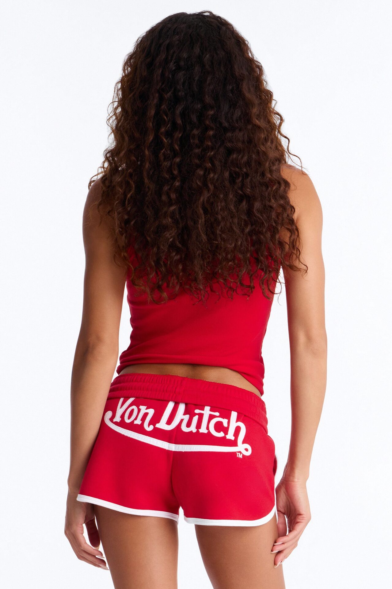Von Dutch Americana Logo Tank - Red