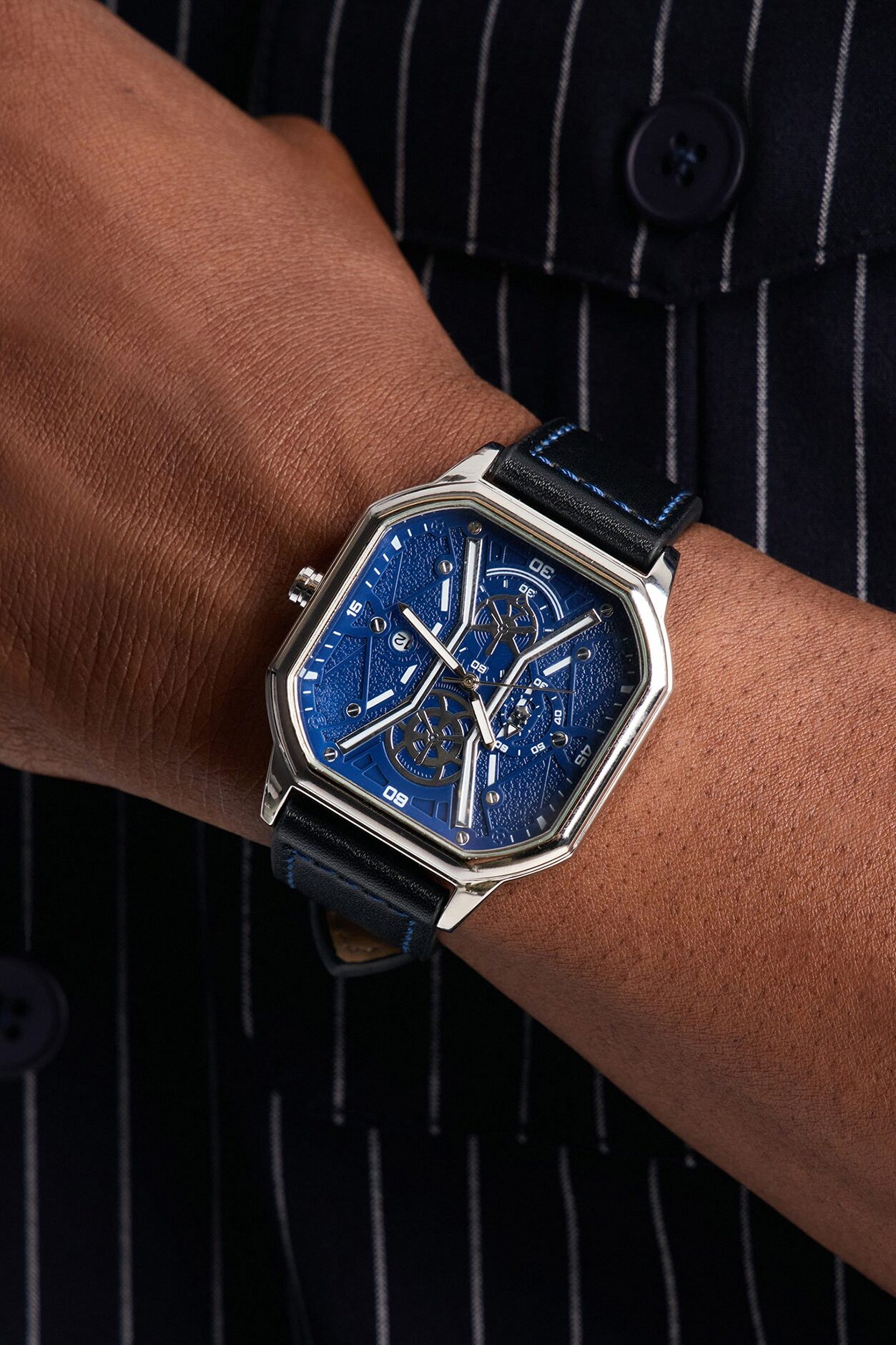 Azure Precision Watch - Blue/Silver