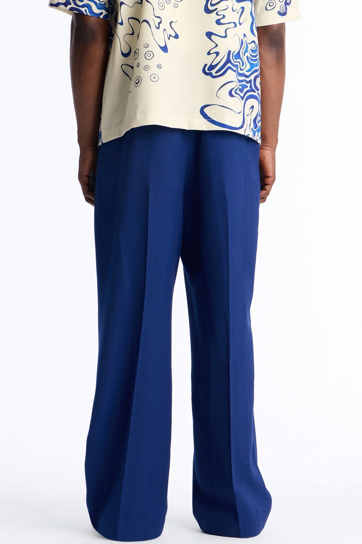 Straight Galaxy Trouser - Navy