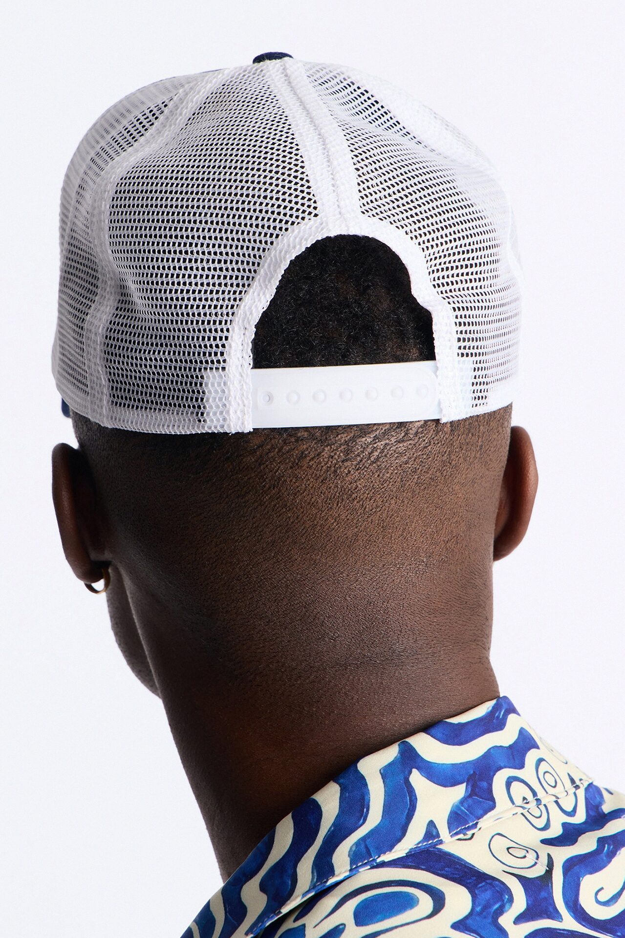 Modelo Corduroy Trucker Hat - Navy