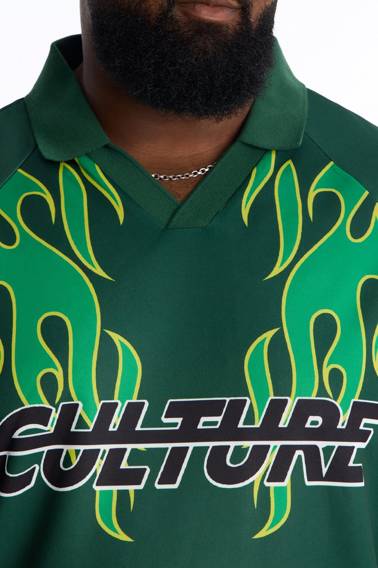 Fire Culture League Soccer Jersey - Green