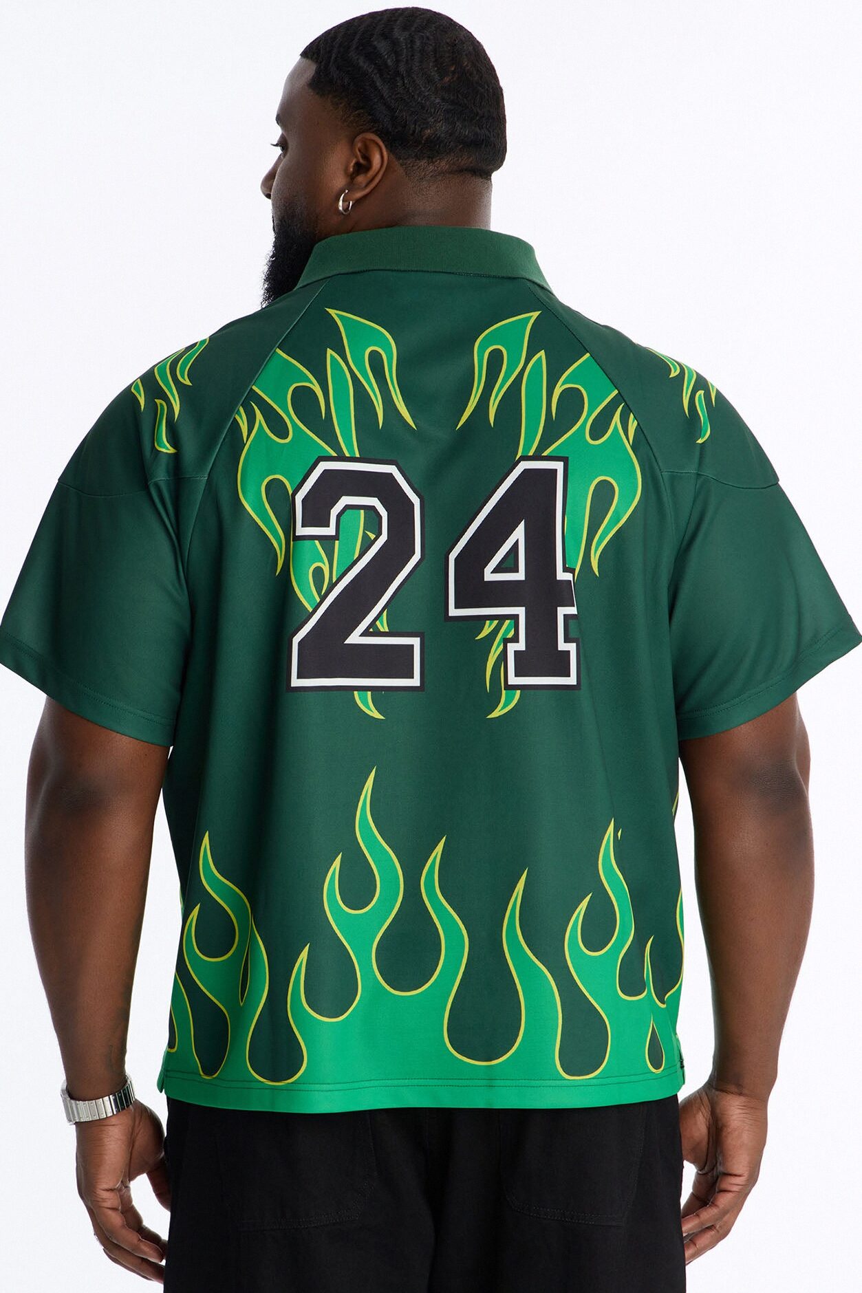 Fire Culture League Soccer Jersey - Green