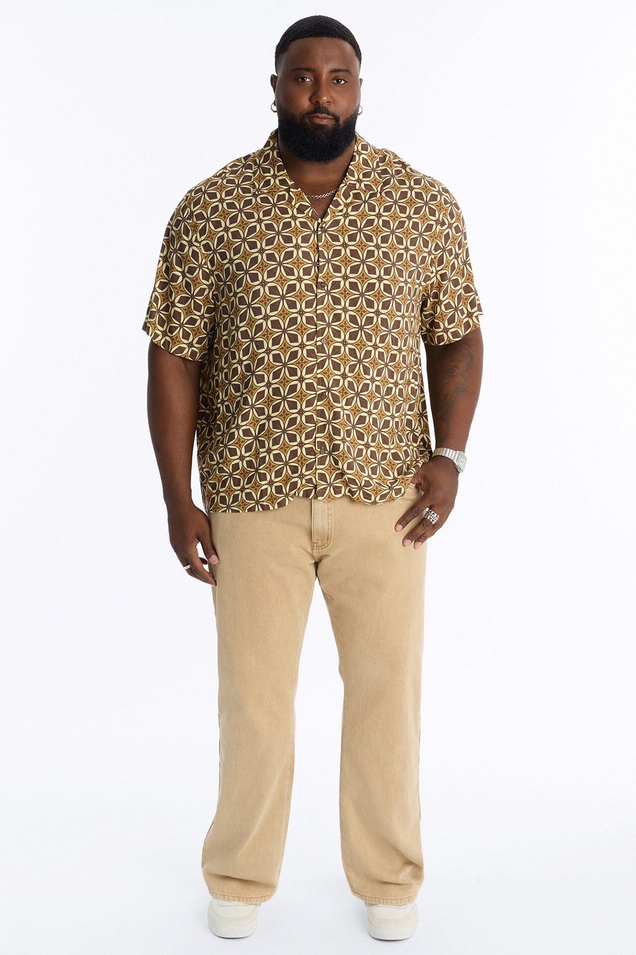 The Staple Straight Jean - Khaki