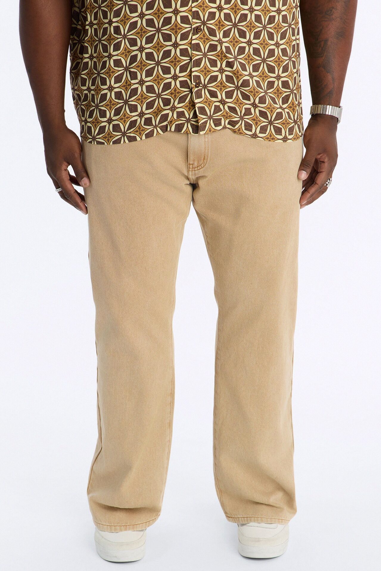 The Staple Straight Jean - Khaki