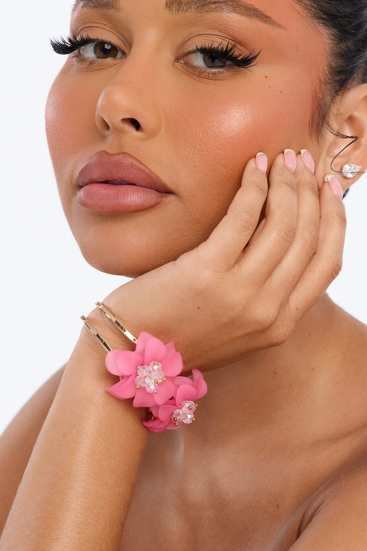 Sunkissed Lily Bracelet - Gold/Pink
