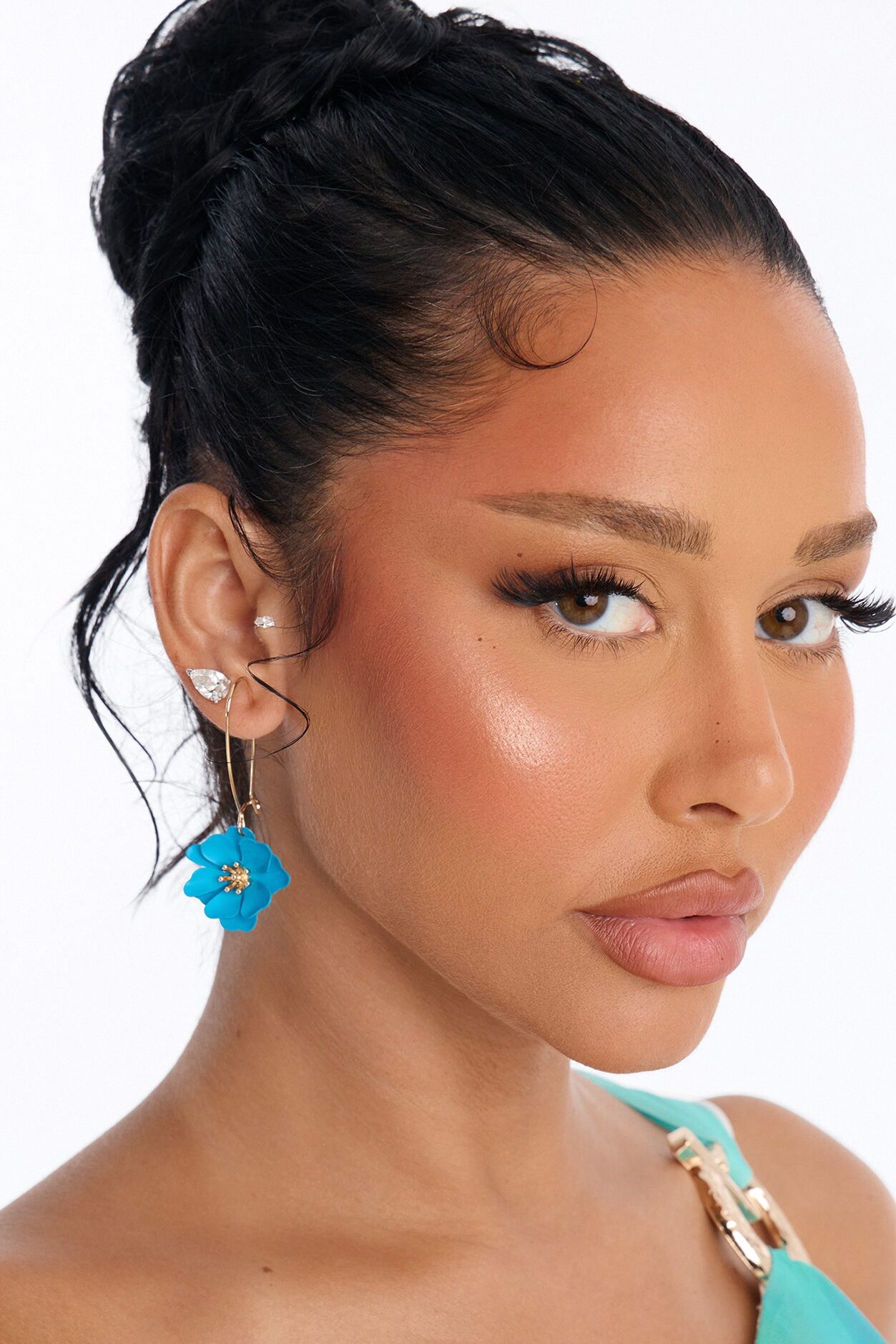 Vacation Blues Drop Earrings - Blue
