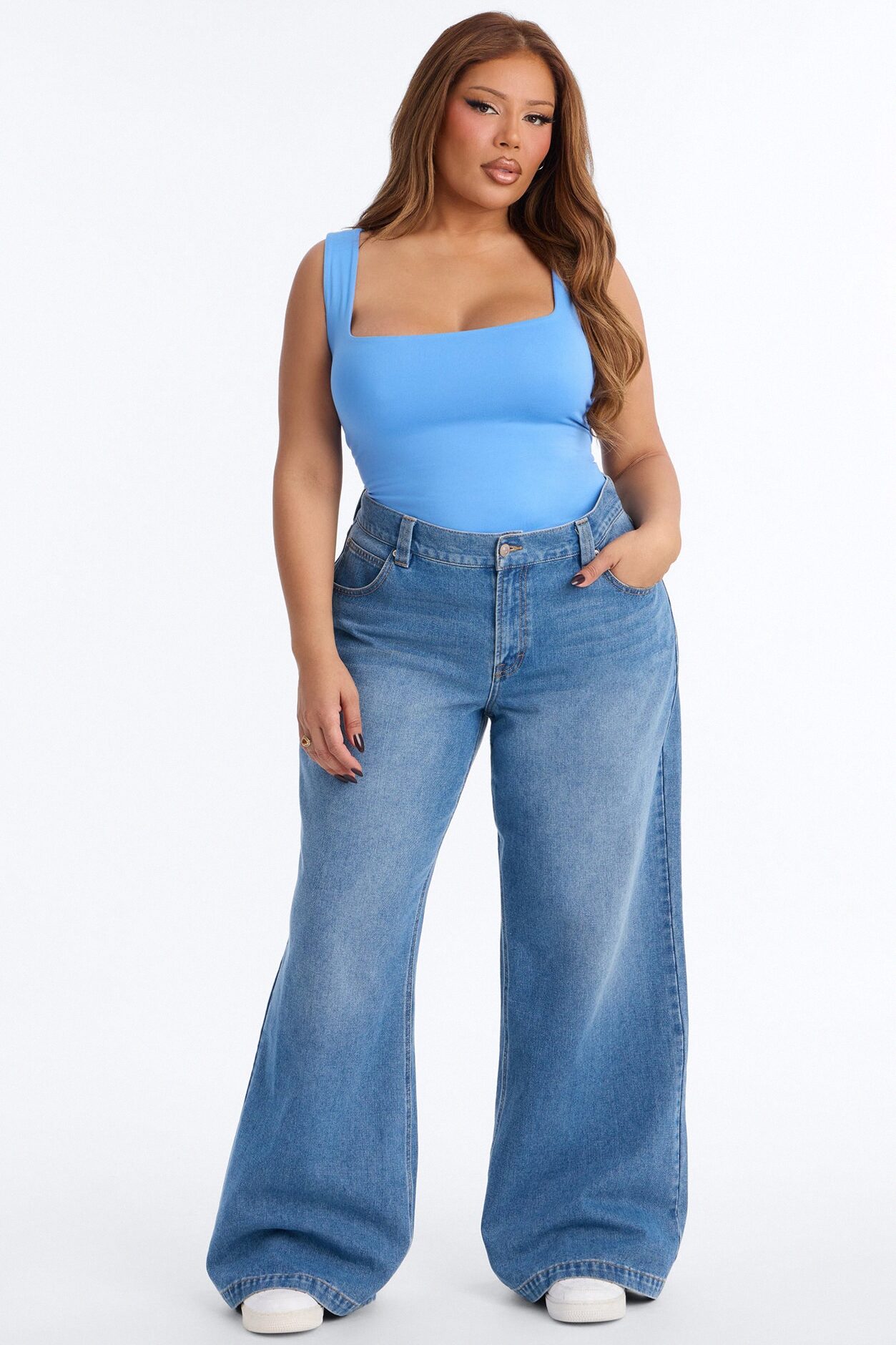Thalia Tank Top - Periwinkle