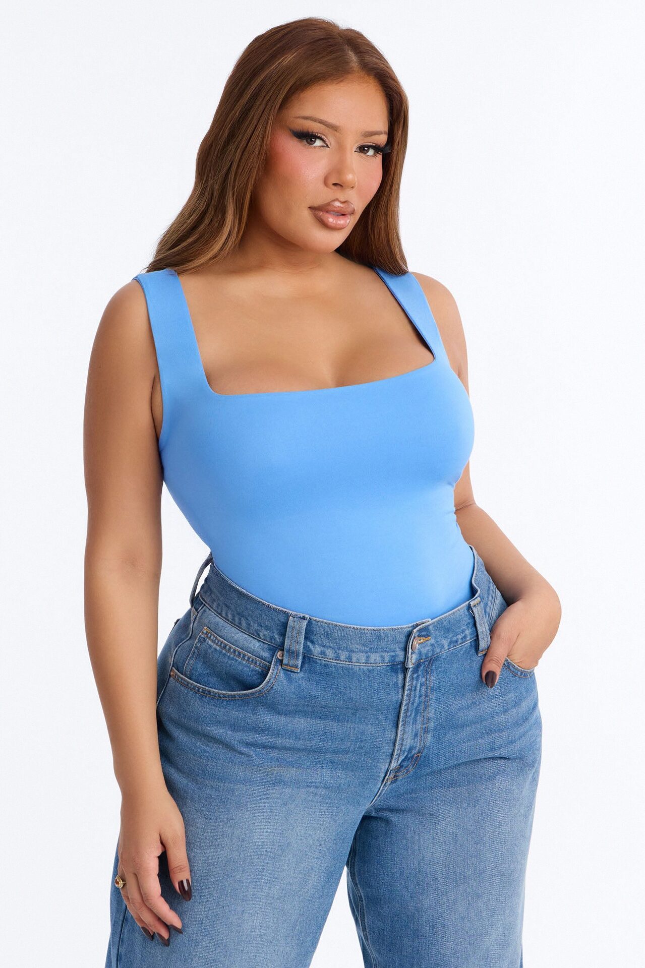 Thalia Tank Top - Periwinkle