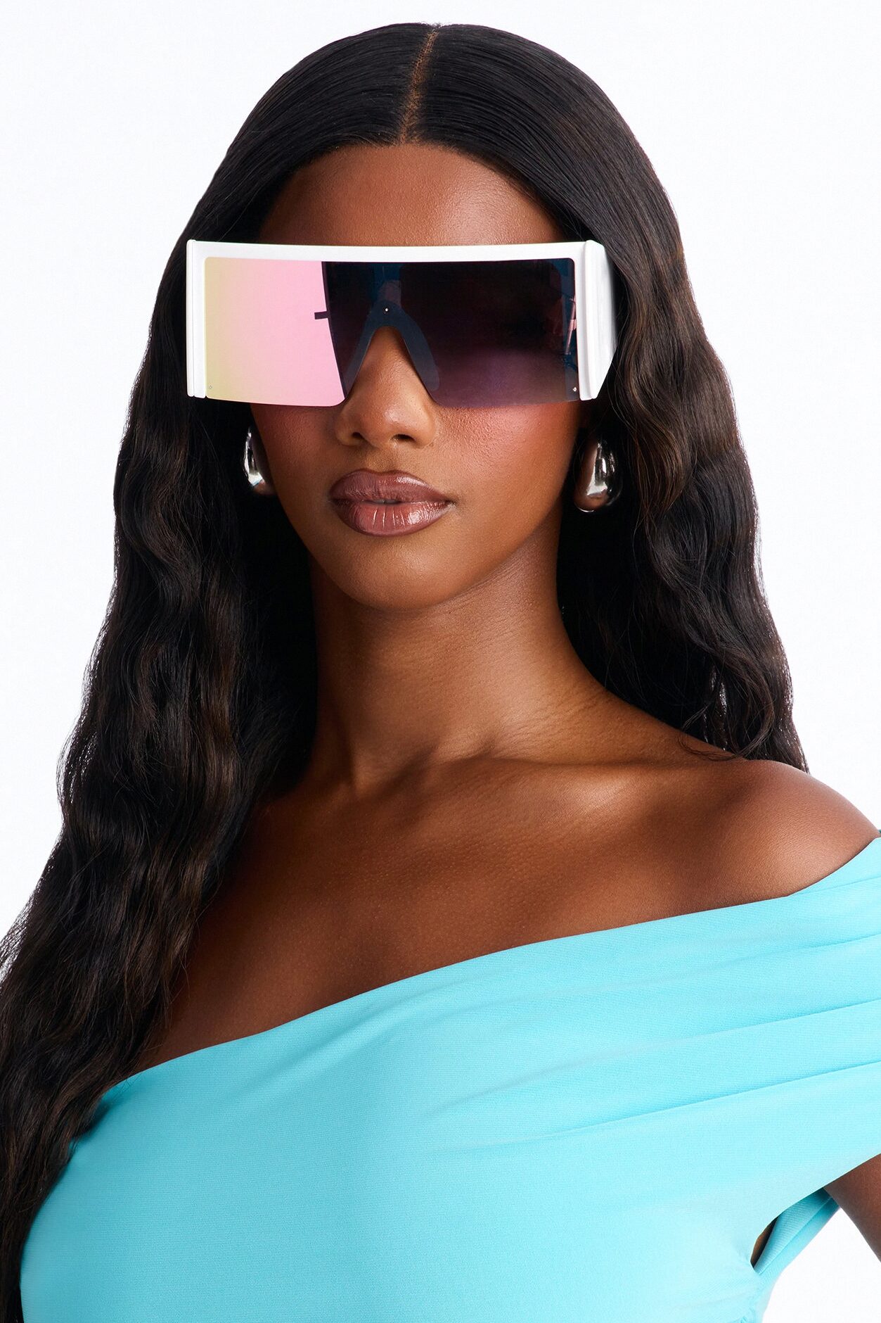 Space Vision Sunglasses - White